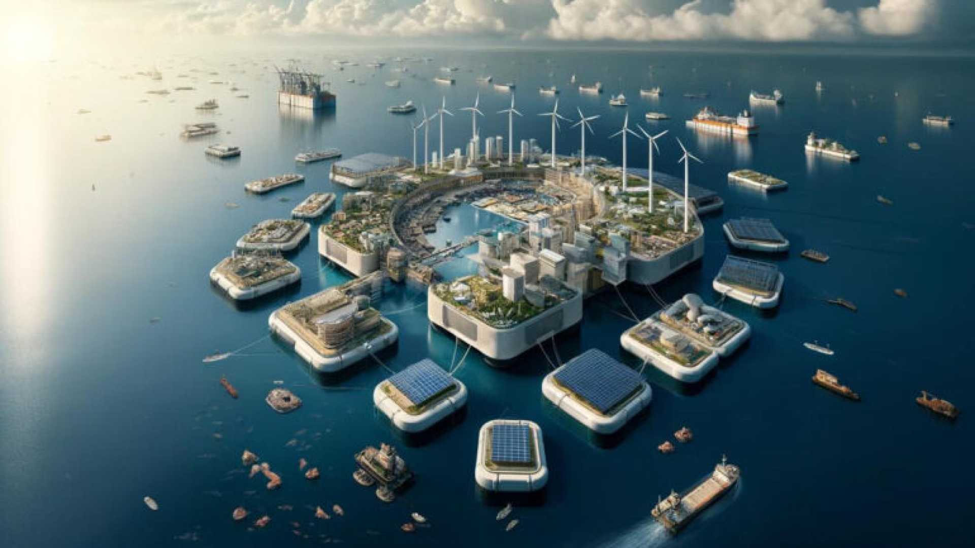 Sovrappopolamento e "fame" di terra: la risposta arriva |da queste isole galleggianti