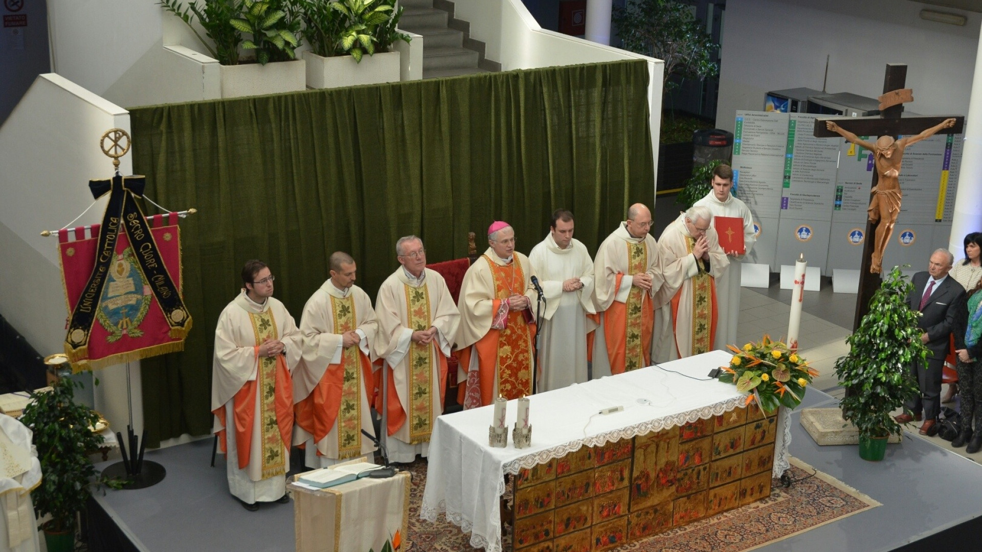Domenica in Albis, santa messa celebrata alla Cattolica in diretta su Rai1
