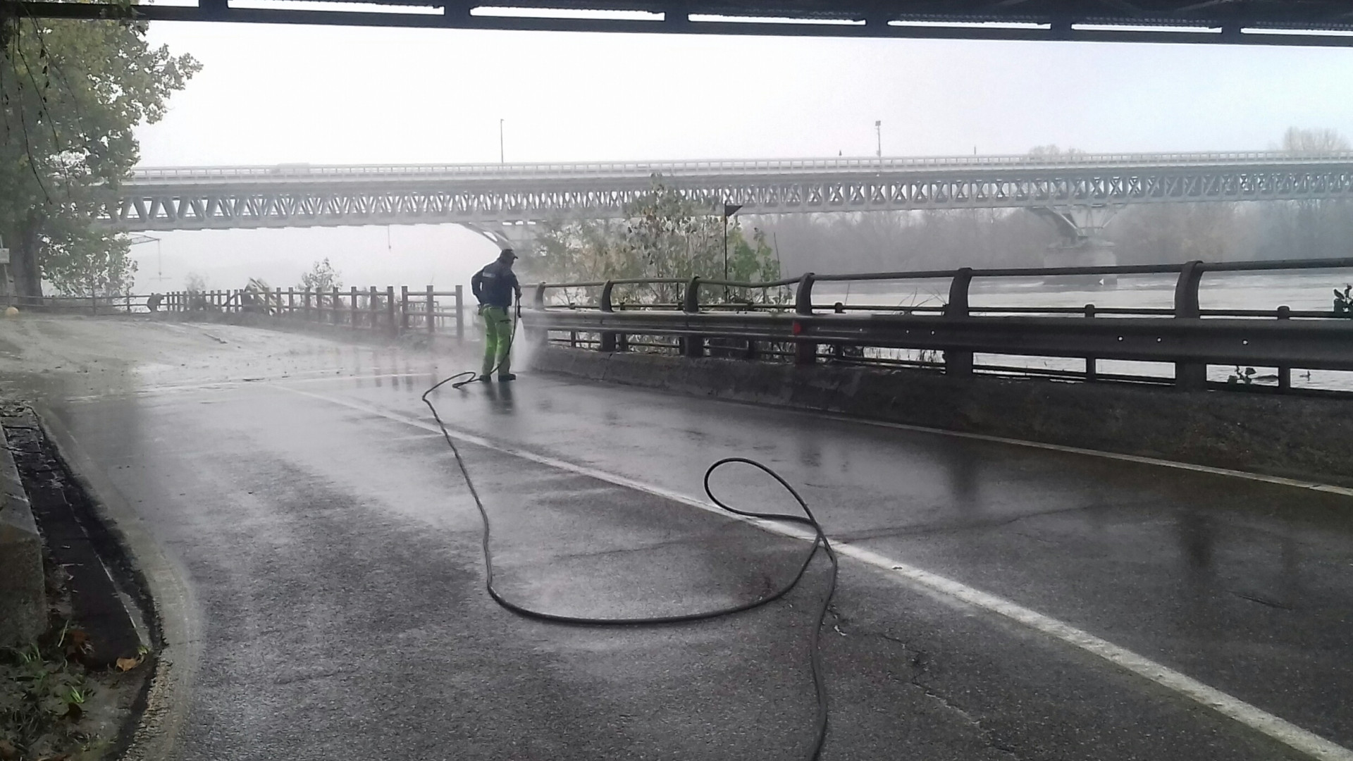 Piena del Po, cessata la fase di allarme: riaperte le strade