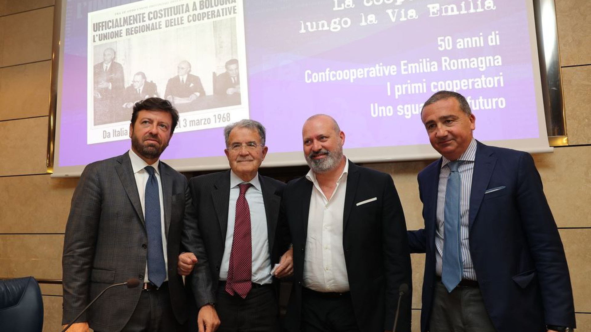 Cinquant'anni di cooperazione, Milza: "Mutualità e solidarietà"