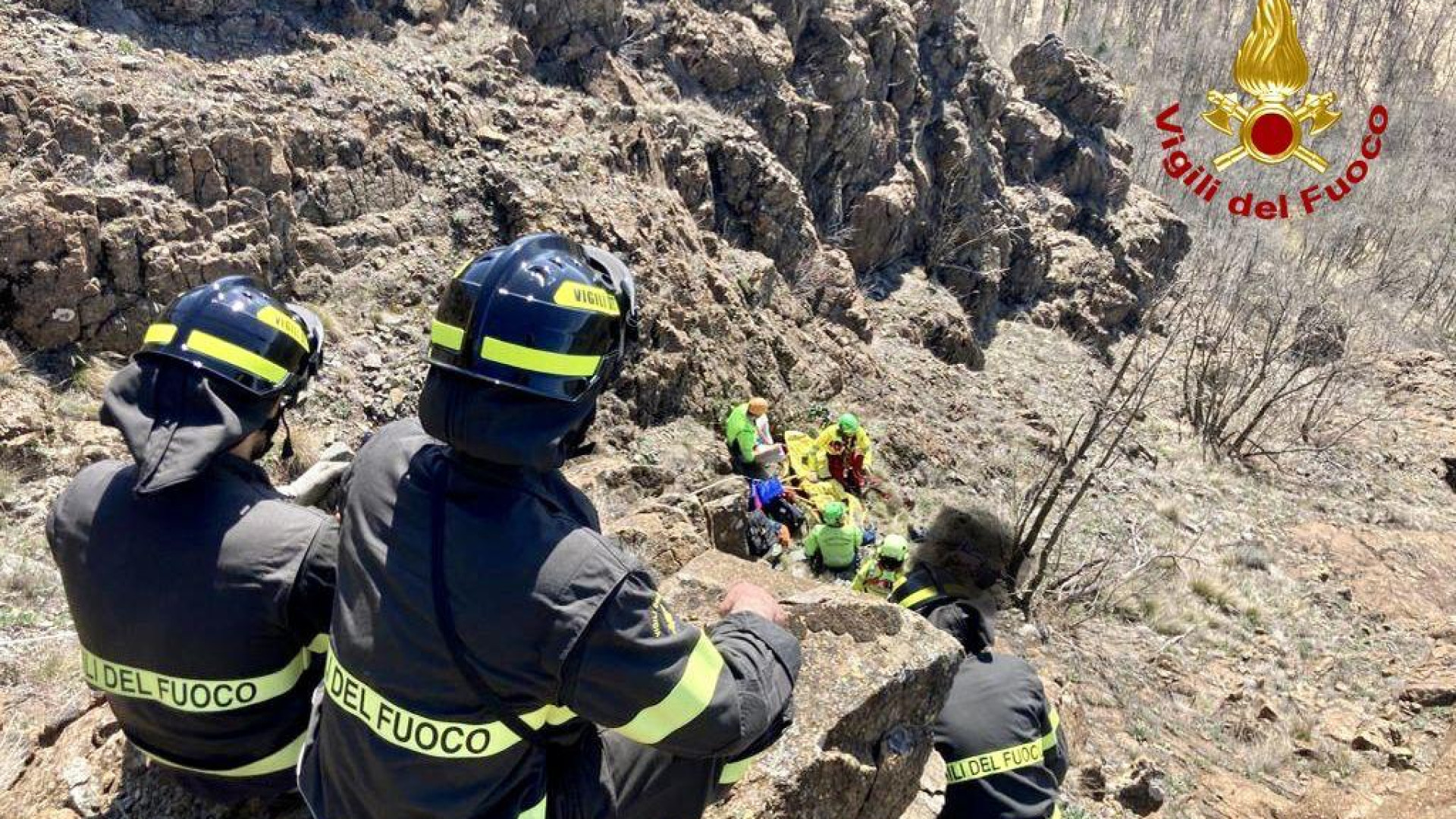 Tragedia alla Parcellara, escursionista precipita per 40 metri e muore