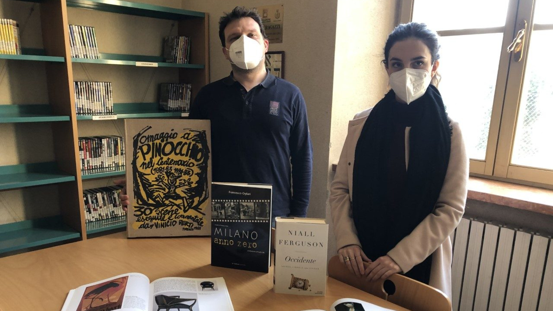 Sarmato nel testamento di Macchi Alfieri. Donati un migliaio di libri