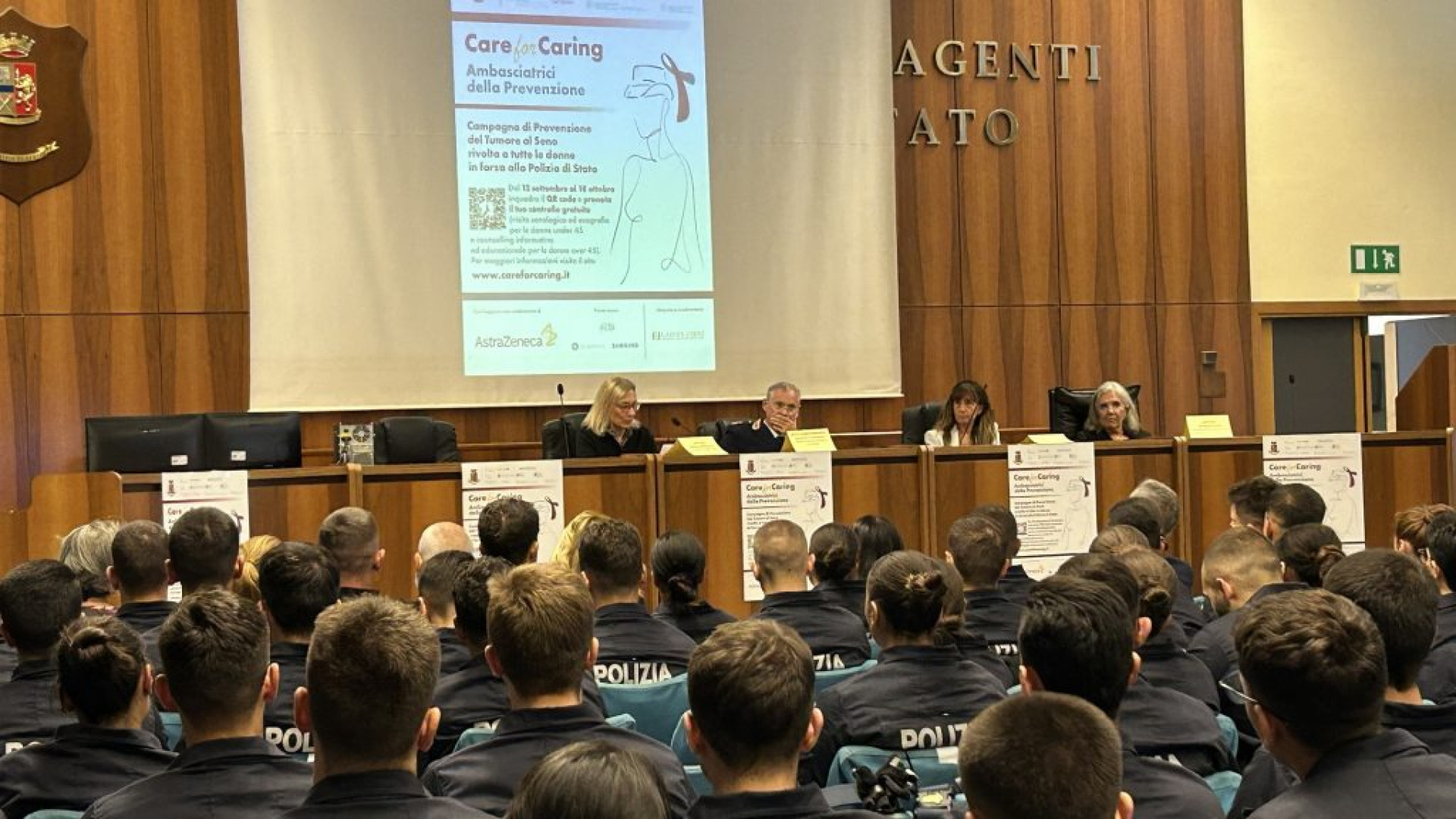 Prevenire il tumore al seno: in arrivo visite gratuite per le poliziotte tra i 20 e i 60 anni