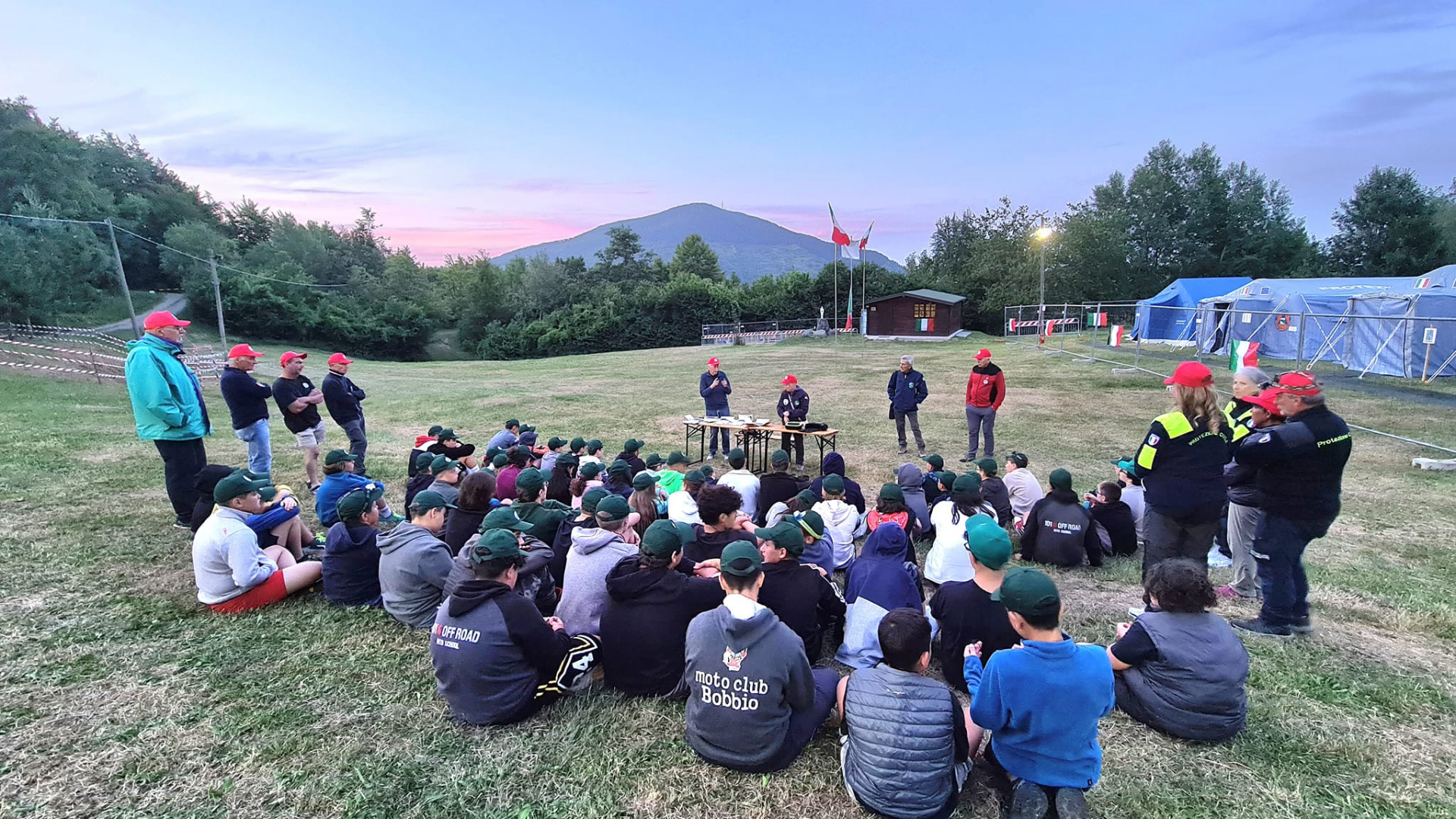 Campo scuola alpini: 60 ragazzi a scuola di protezione civile e soccorso