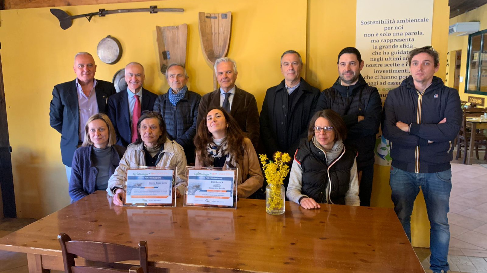 Economia circolare e basse emissioni: a Cascina Bosco Gerolo premio AgriManager