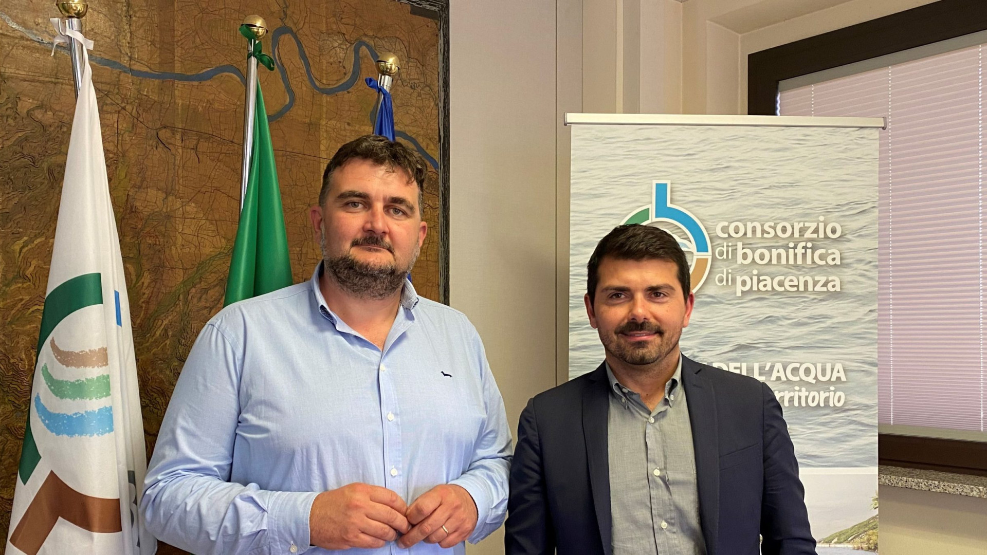 L'assessore Mammi in visita al Consorzio di Bonifica: "Vincere la sfida idrica"