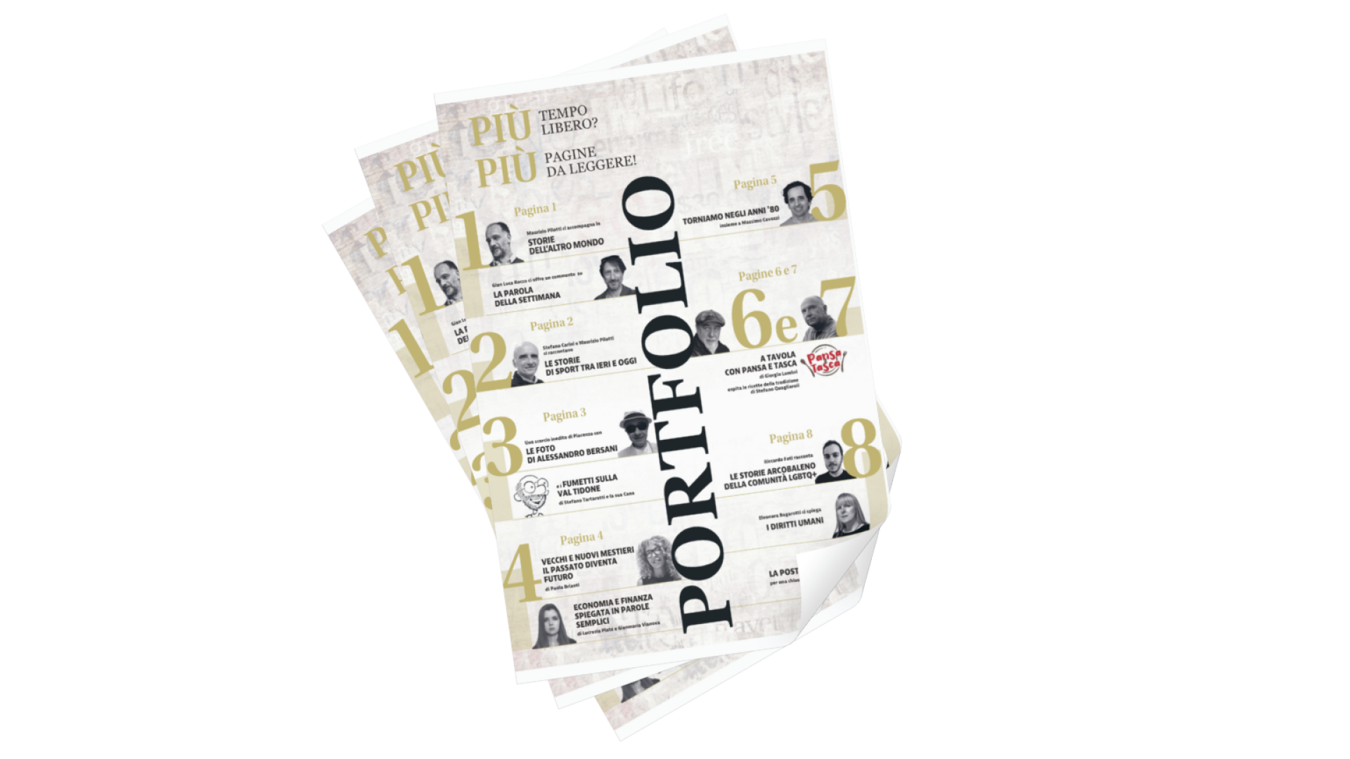 Il Portfolio di Libertà raddoppia con più pagine per il tempo libero: le novità