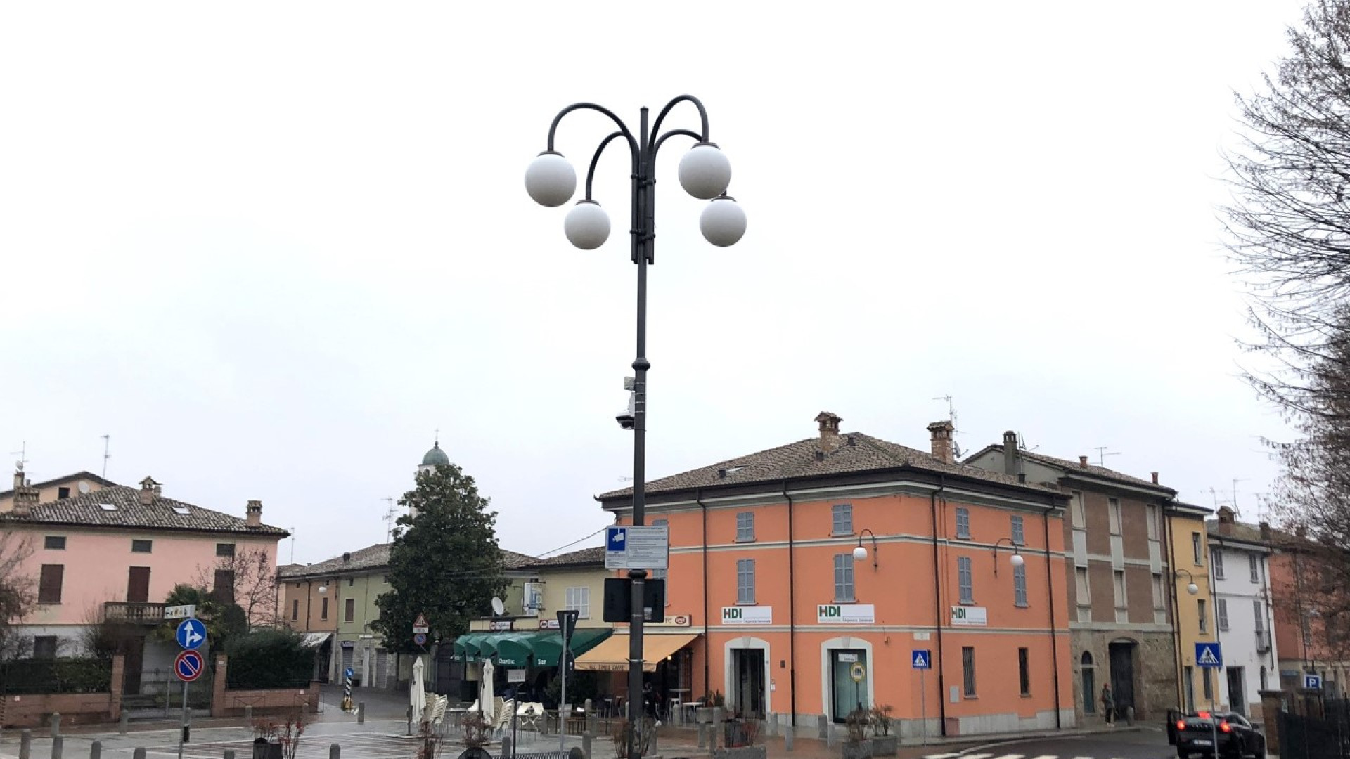 A Sarmato nuova illuminazione con nuove luci a basso consumo energetico