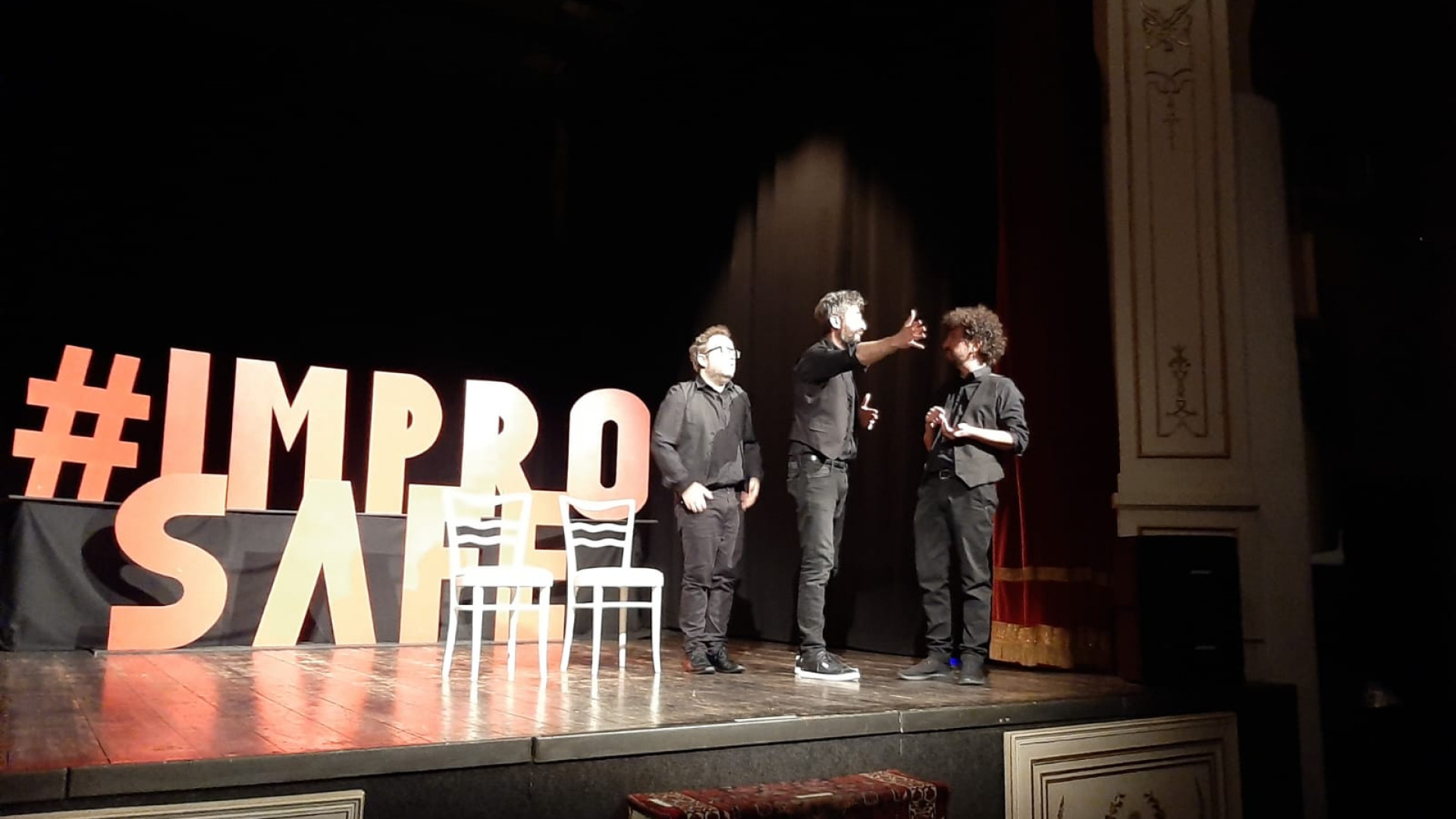 #improsafe. Tutor a scuola di sicurezza sul lavoro al teatro San Matteo