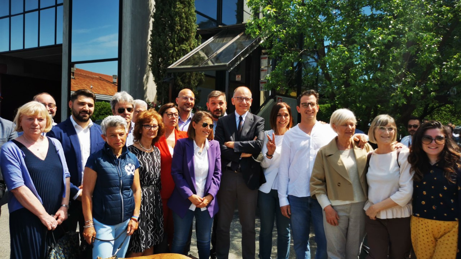 "Il centrosinistra è dove c'è il Pd": Letta a Piacenza per sostenere Tarasconi