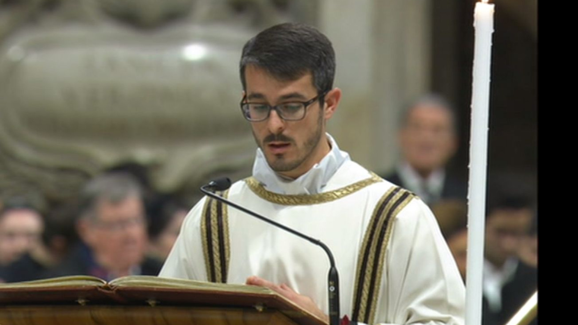 Da Muradolo al Vaticano, il diacono Aldo canta il Vangelo in San Pietro