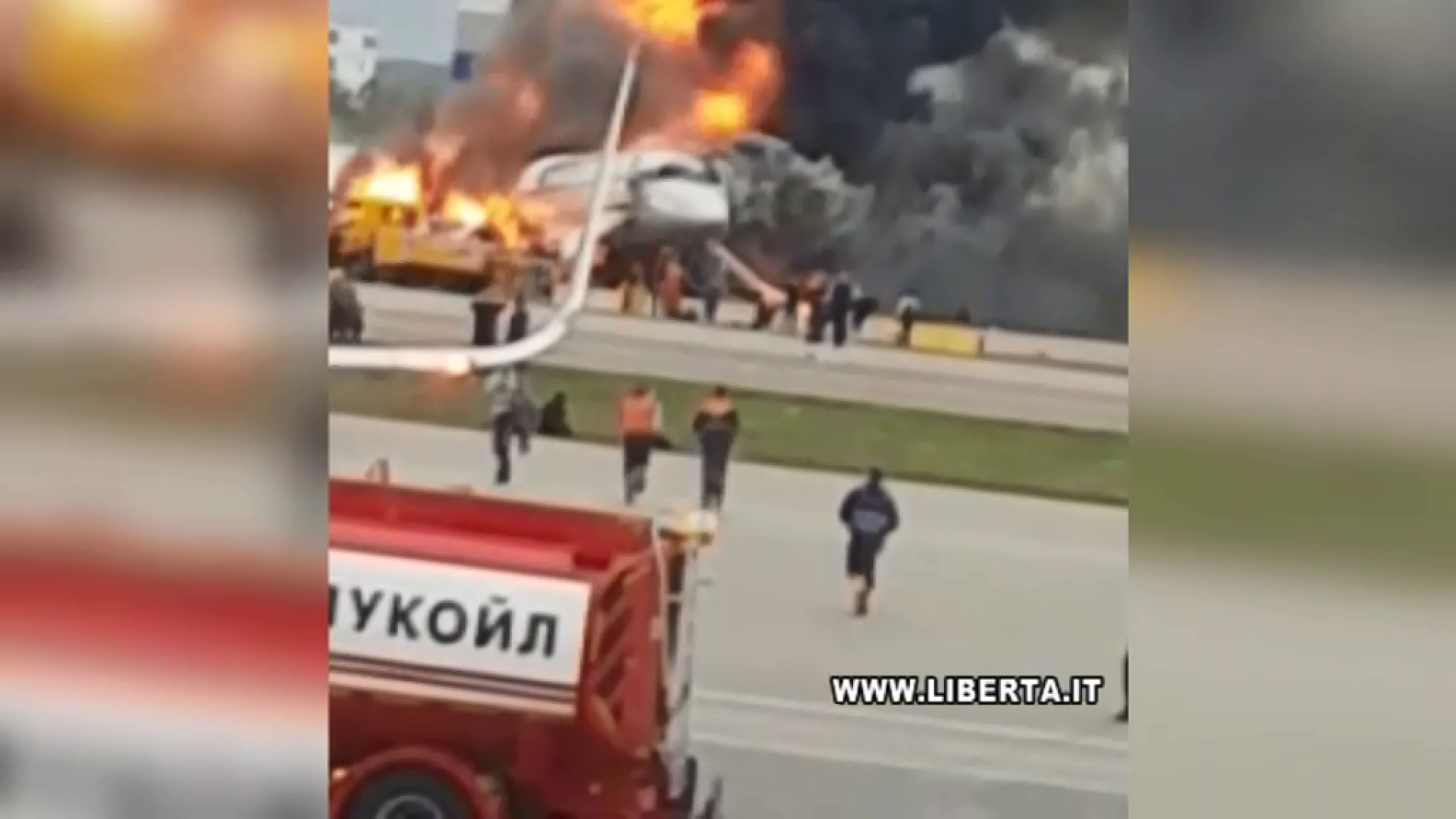 Piacentini testimoni oculari del disastro aereo di Mosca GUARDA IL VIDEO