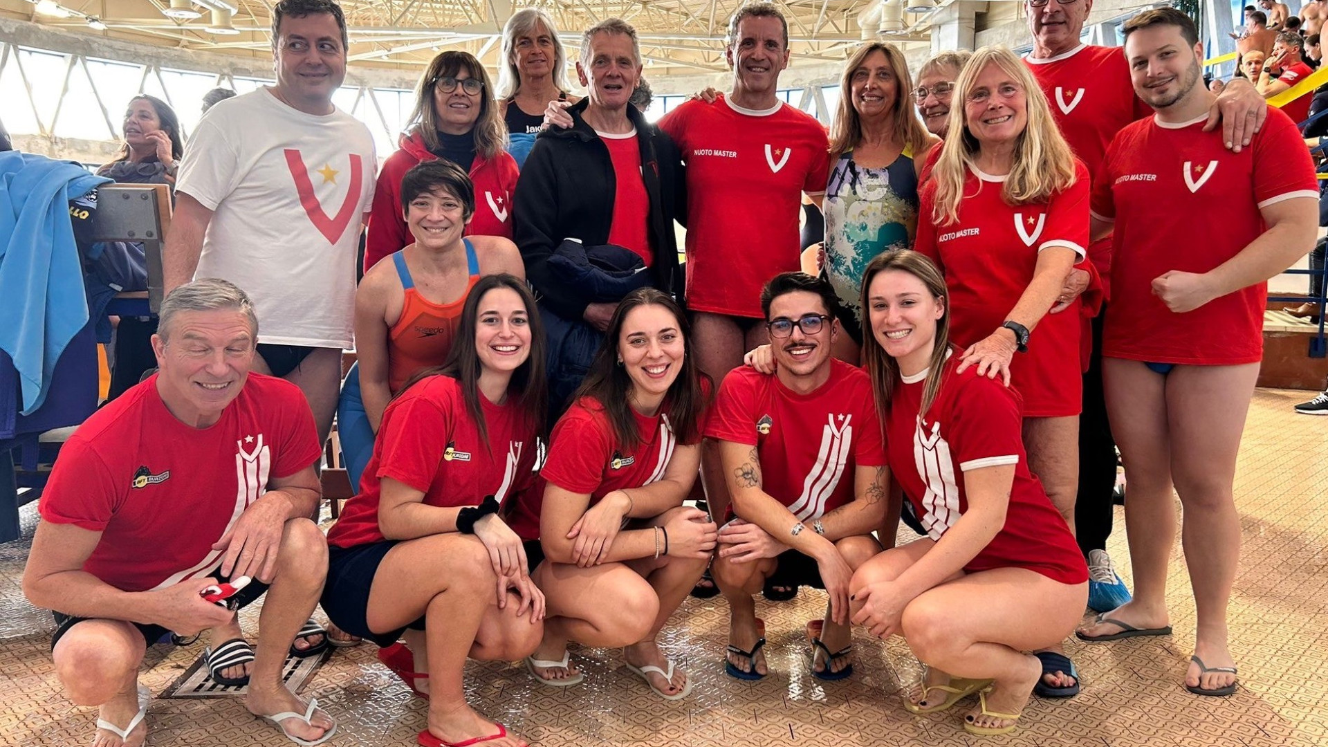 Nuoto, 21 medaglie per i Master della Vittorino: tripletta d'oro per Maggi