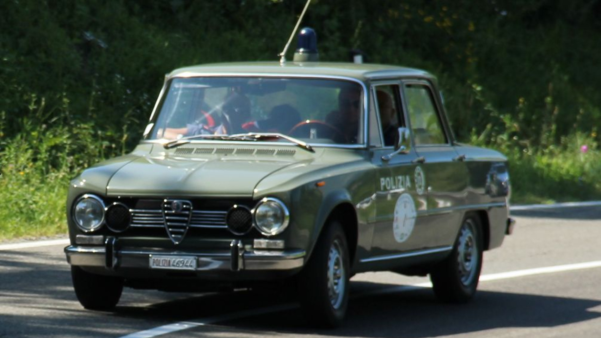 Auto storica della Polizia alla "Vernasca Silver Flag": sarà Alfa Romeo Giulia Super