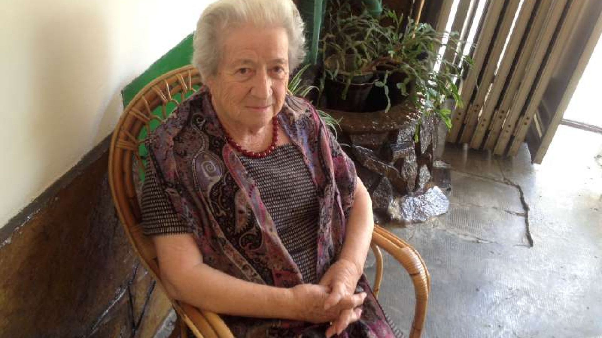 Virginia, 91 anni da Melbourne ad Alseno. "Il segreto? Prendere la vita come viene"