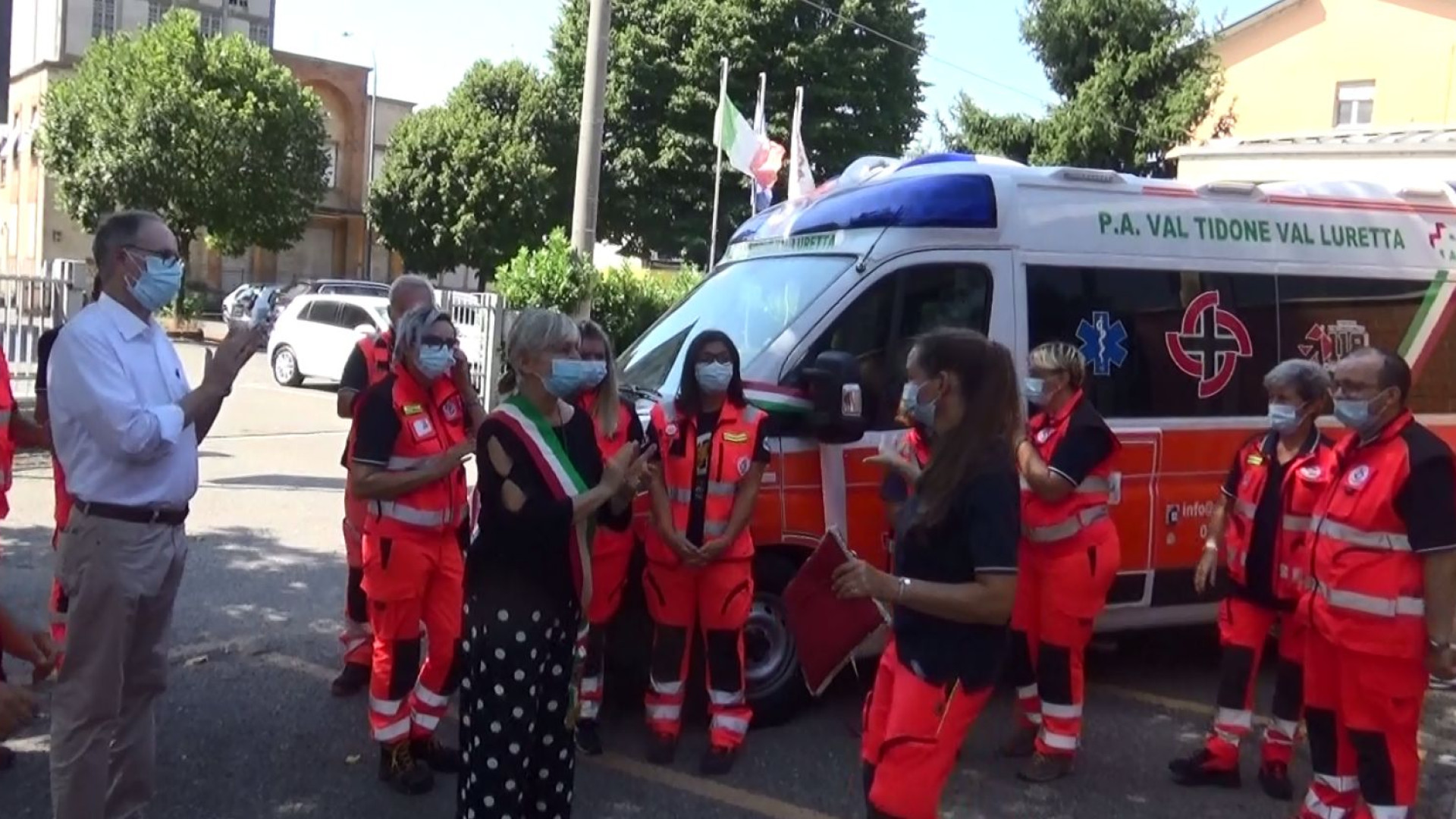 Castel San Giovanni, inaugurata nuova ambulanza grazie alla Fondazione