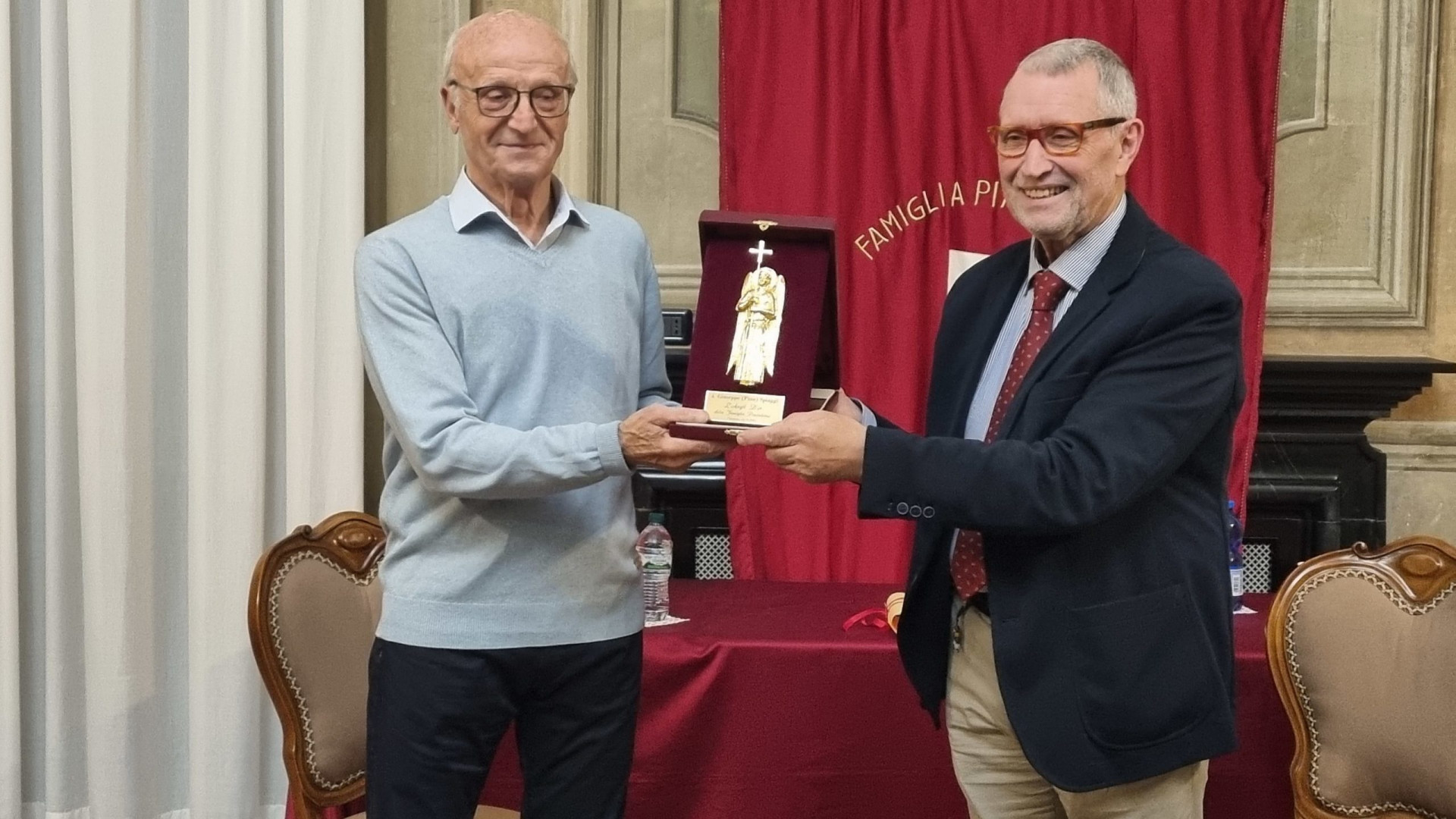 Una vita tra sport e teatro, l'Angil d'or della Famiglia piasinteina a Pino Spiaggi