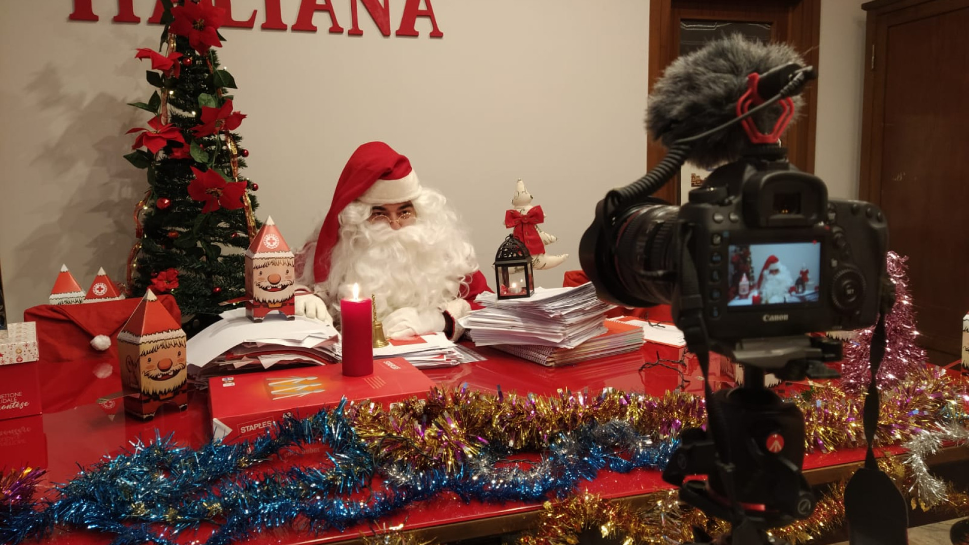 Quest'anno il Babbo Natale della Croce Rossa è on line