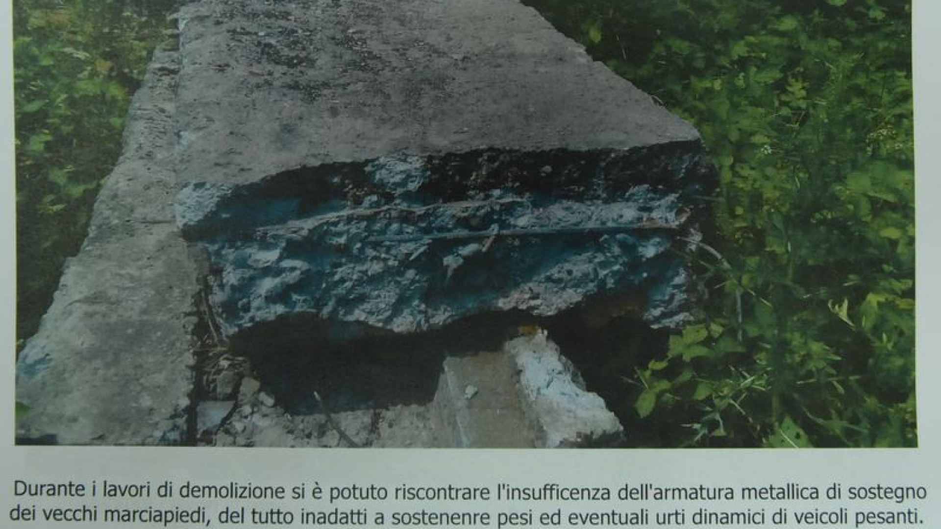 Struttura degradata e pericolosa, Calza: "Era necessario intervenire"
