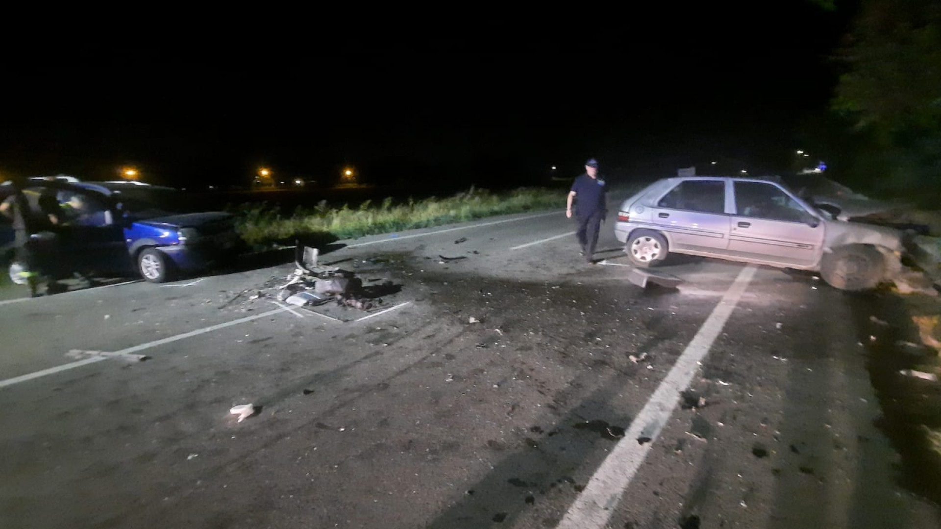 Violento incidente stradale sulla Statale 45 a La Verza: due feriti, uno è grave