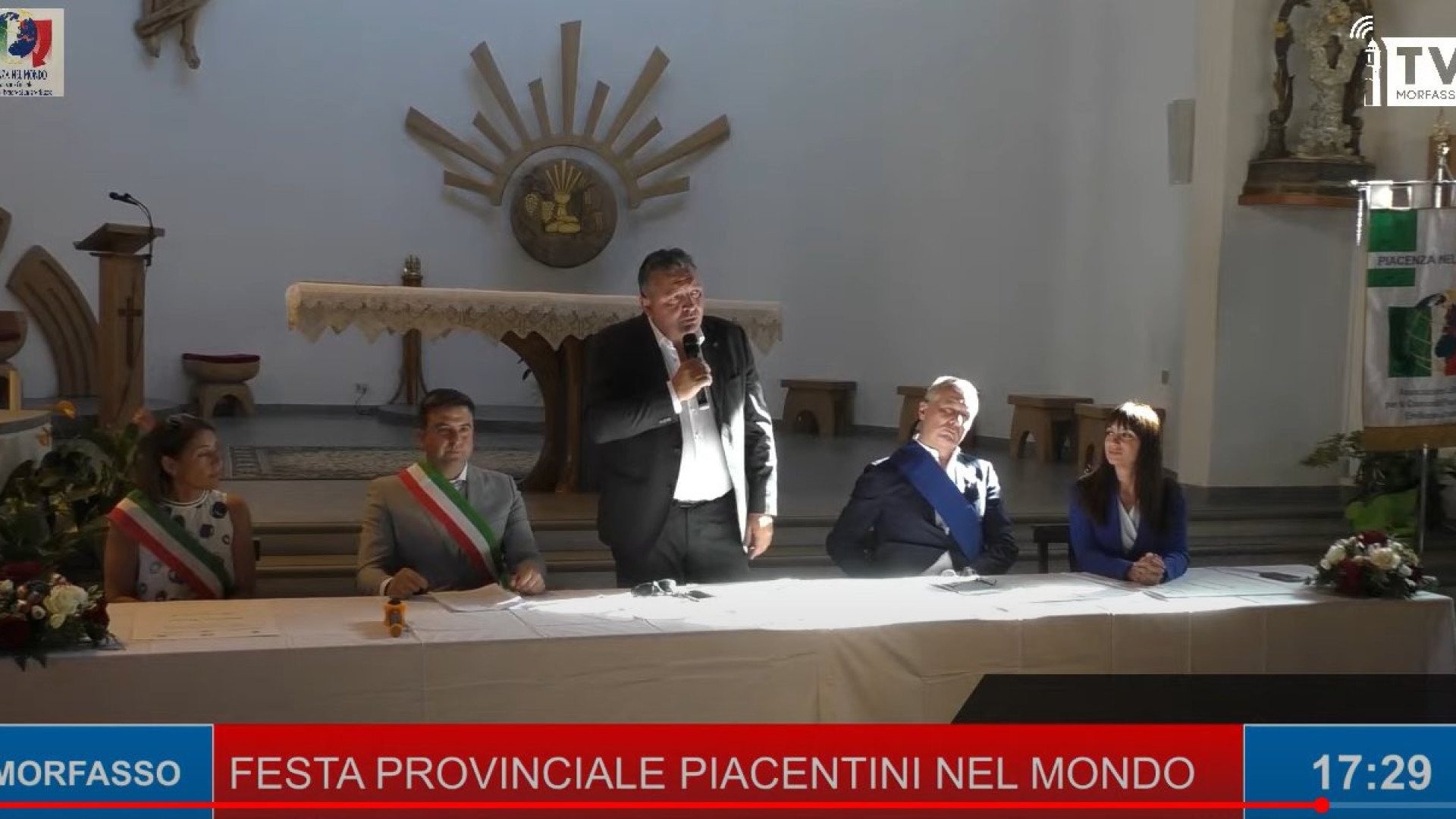 Morfasso, premiati i sette "Piacentini benemeriti nel mondo"