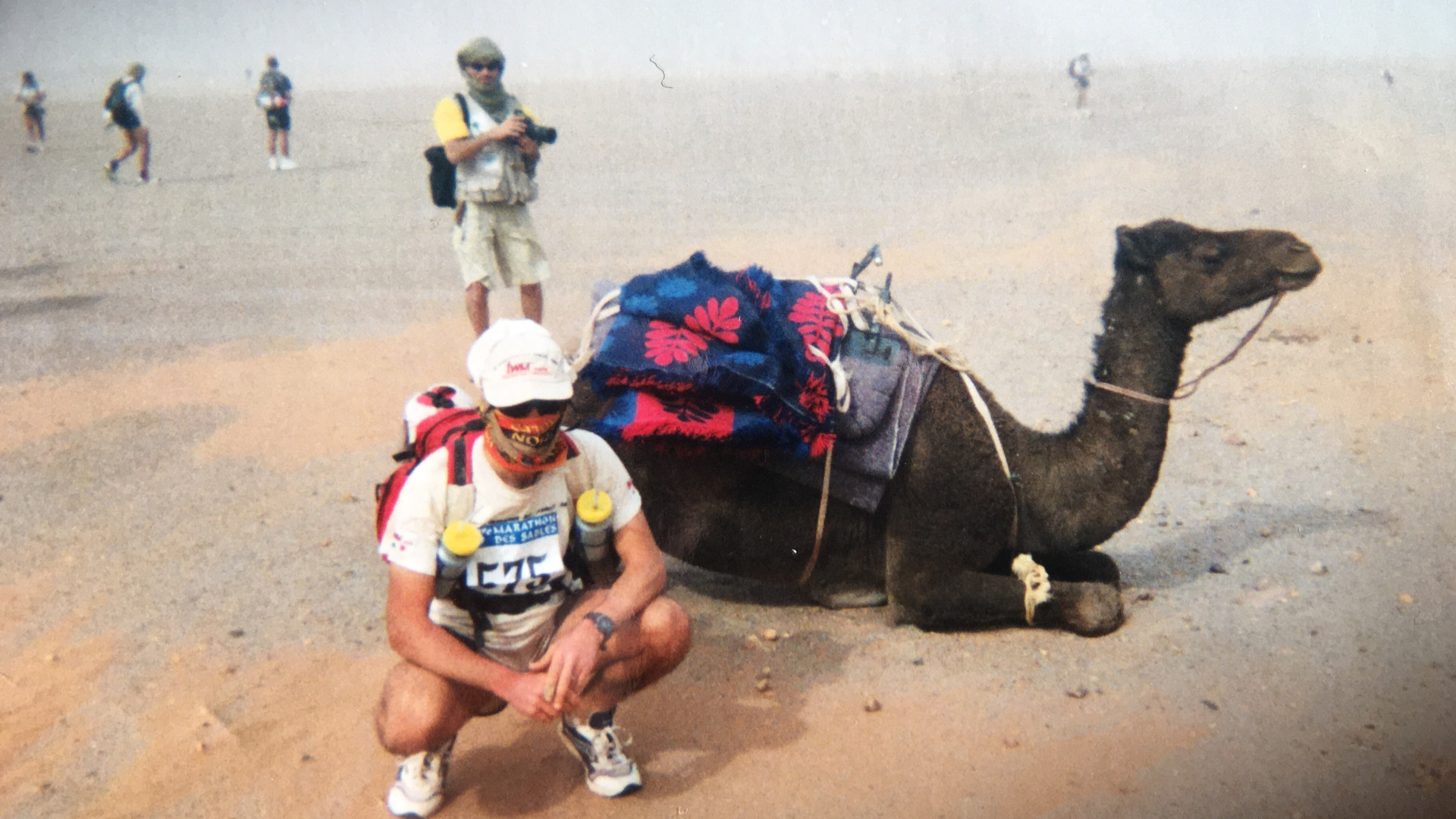 Simone Zahami, personal trainer piacentino alla maratona nel Sahara