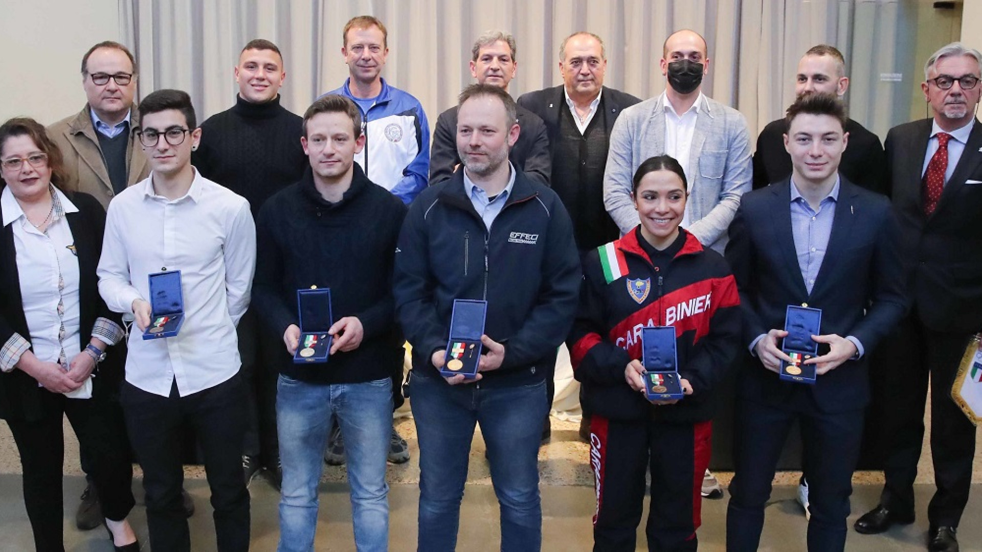 Consegnate 17 benemerenze del Coni alle eccellenze dello sport piacentino. LE FOTO