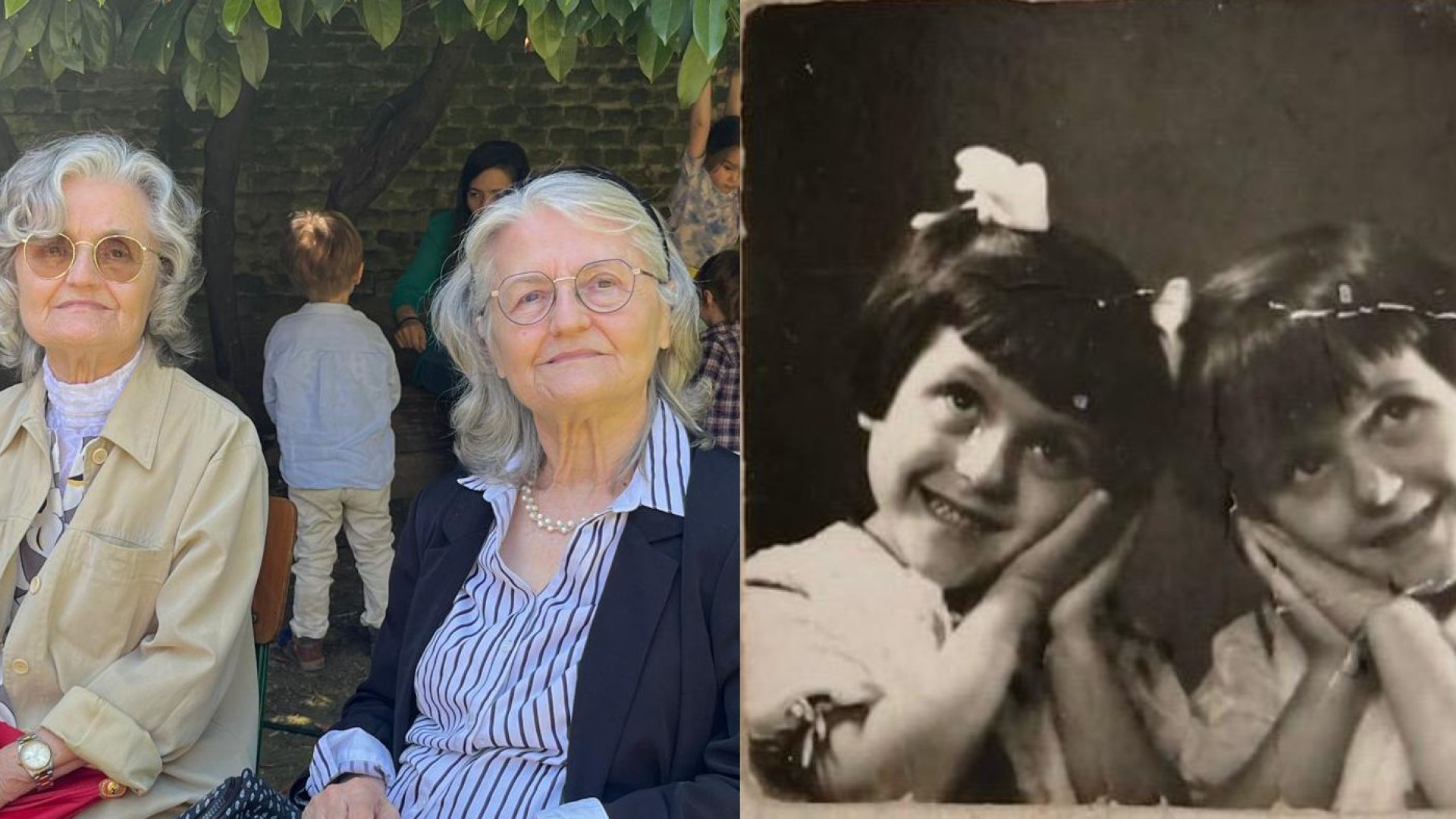 Angela e Maria tornano |dopo 79 anni per festeggiare il centenario dell'asilo Mirra