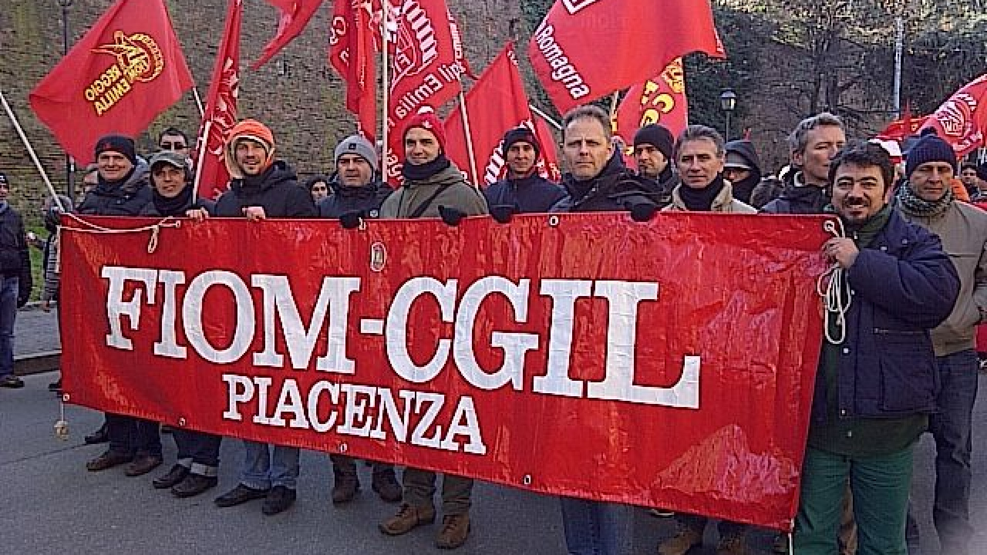 Fiom, sciopero contro governo e contratto separato. Cento piacentini a Bologna