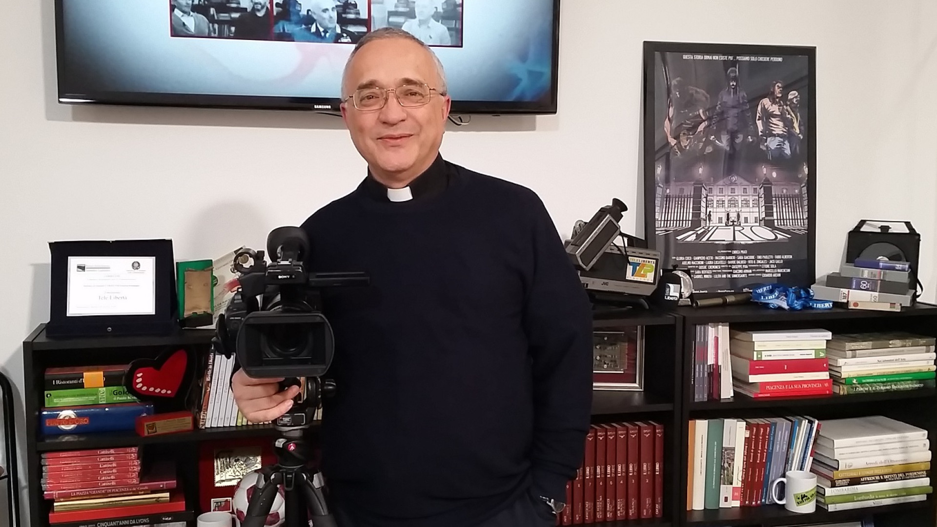 Ospite a Nel Mirino il parroco di Borgotrebbia don Pietro Cesena