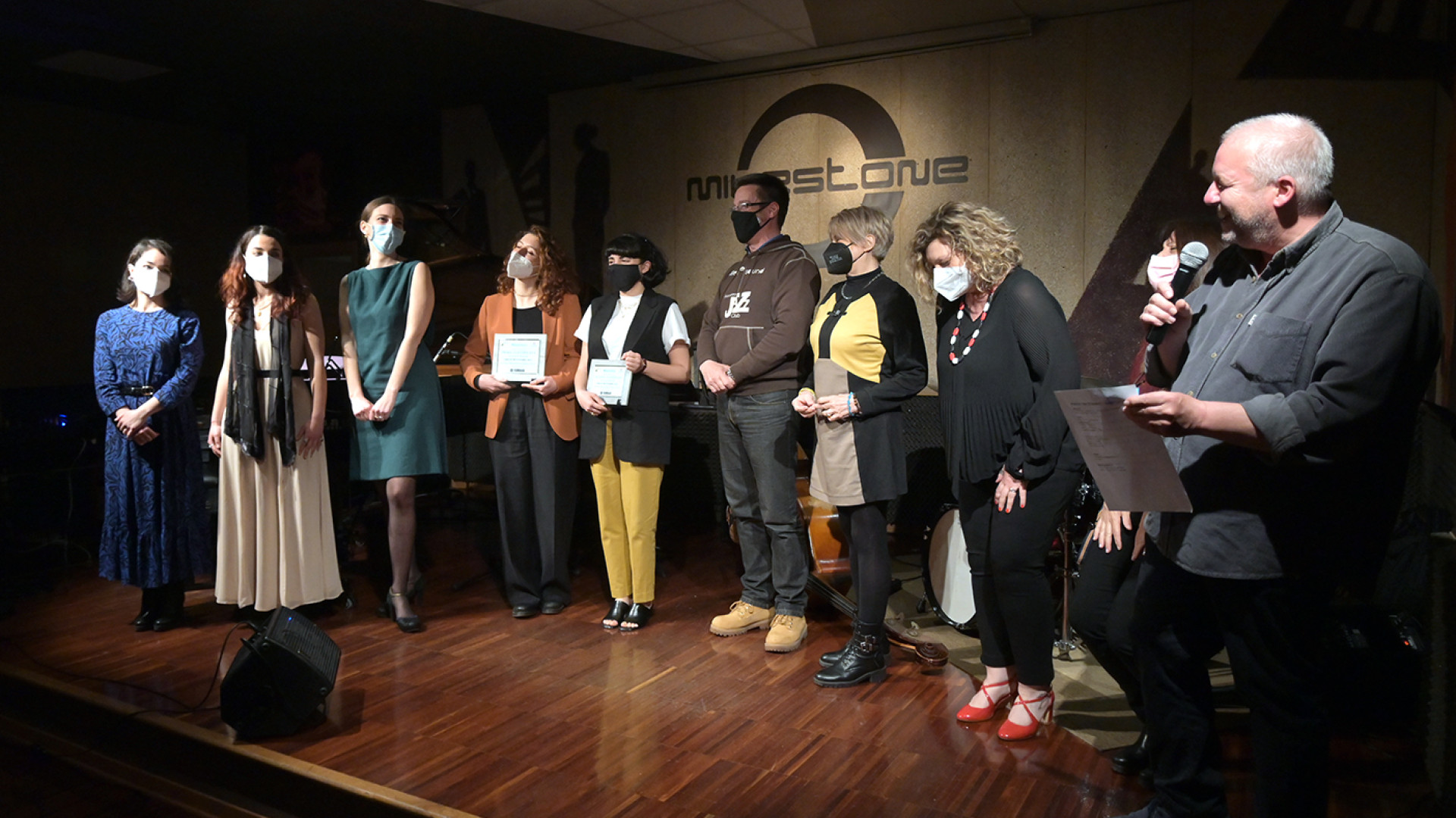 Le cantanti Ferrante e Del Sordo s’impongono al “Bettinardi” al Milestone