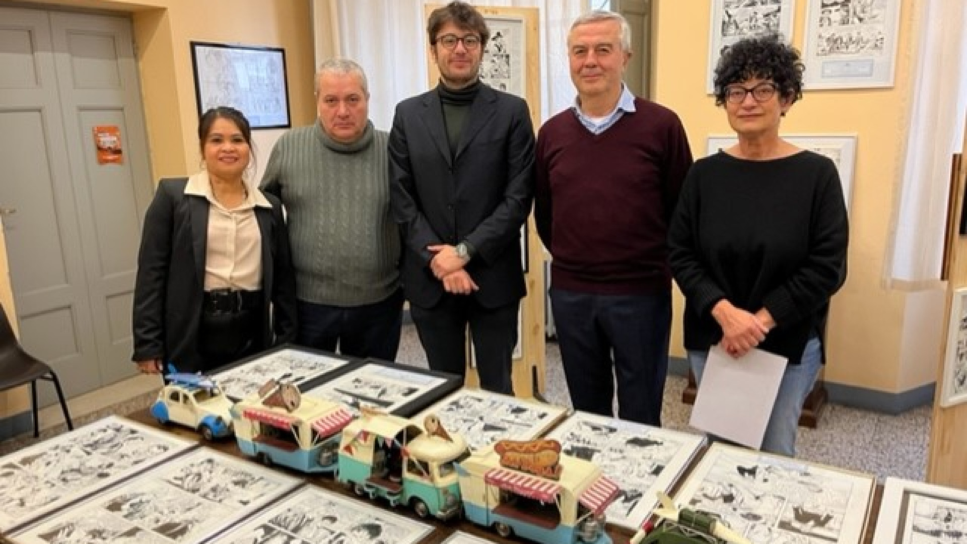Oltre 100 fumetti esposti nella sede de La Ricerca: "Dove le storie si incontrano"