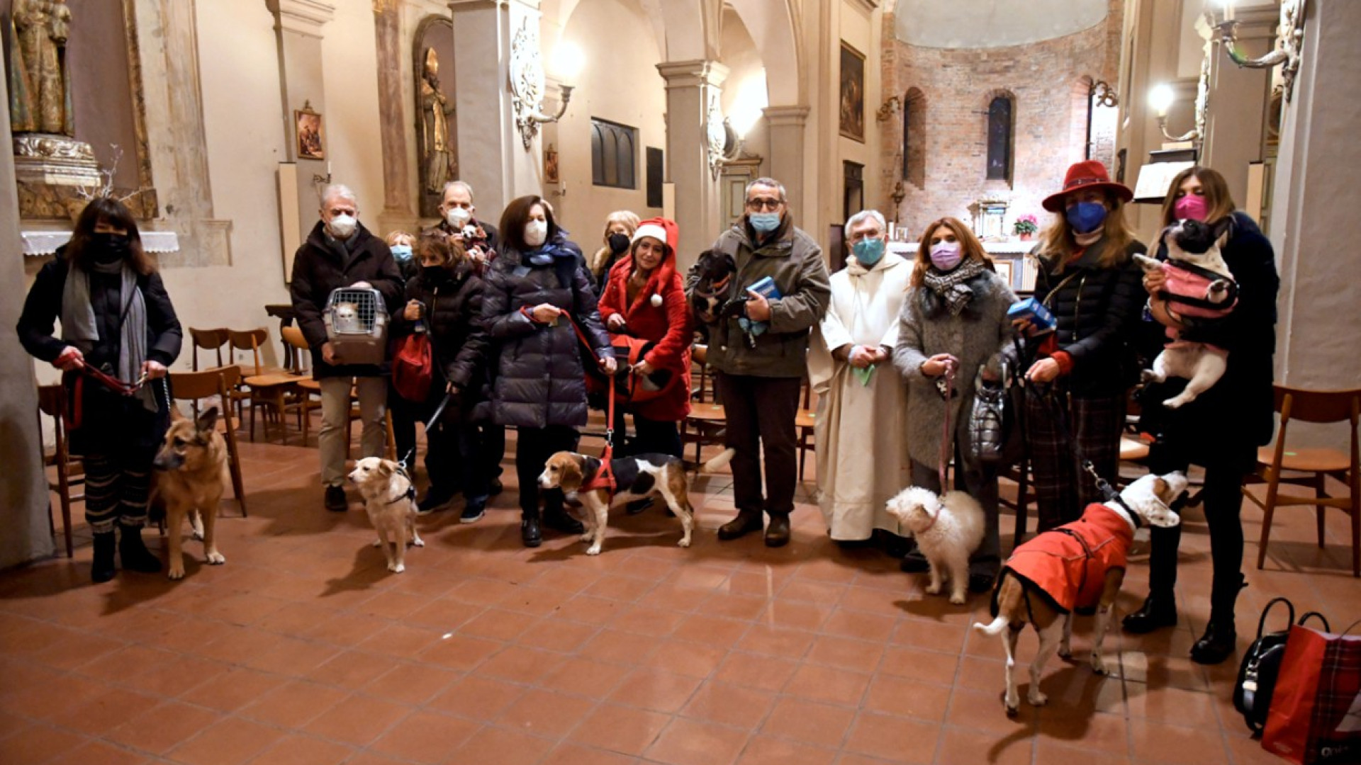 Sant'Antonio: San Dalmazio, Groppallo, Fontana Pradosa. La benedizione degli animali