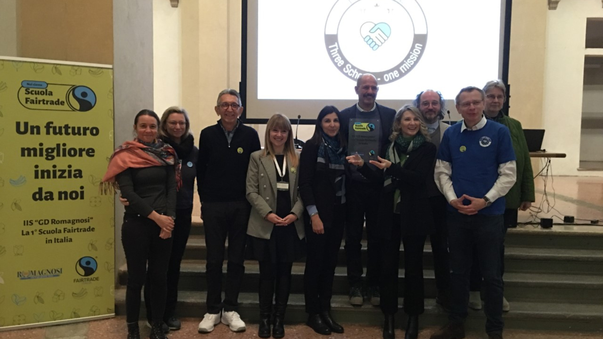 L’Istituto Romagnosi di Piacenza diventa la prima scuola "Fairtrade" in Italia