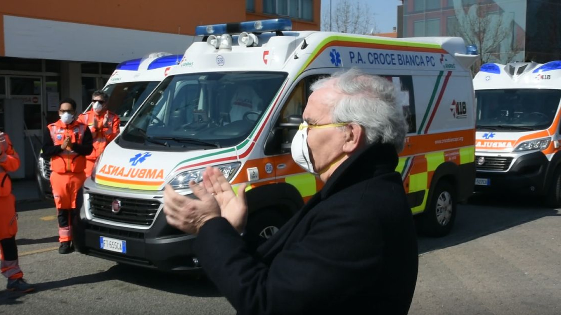 Prefetto Falco in visita ad Anpas: "Esterrefatto dalla capacità dei piacentini di fare squadra"