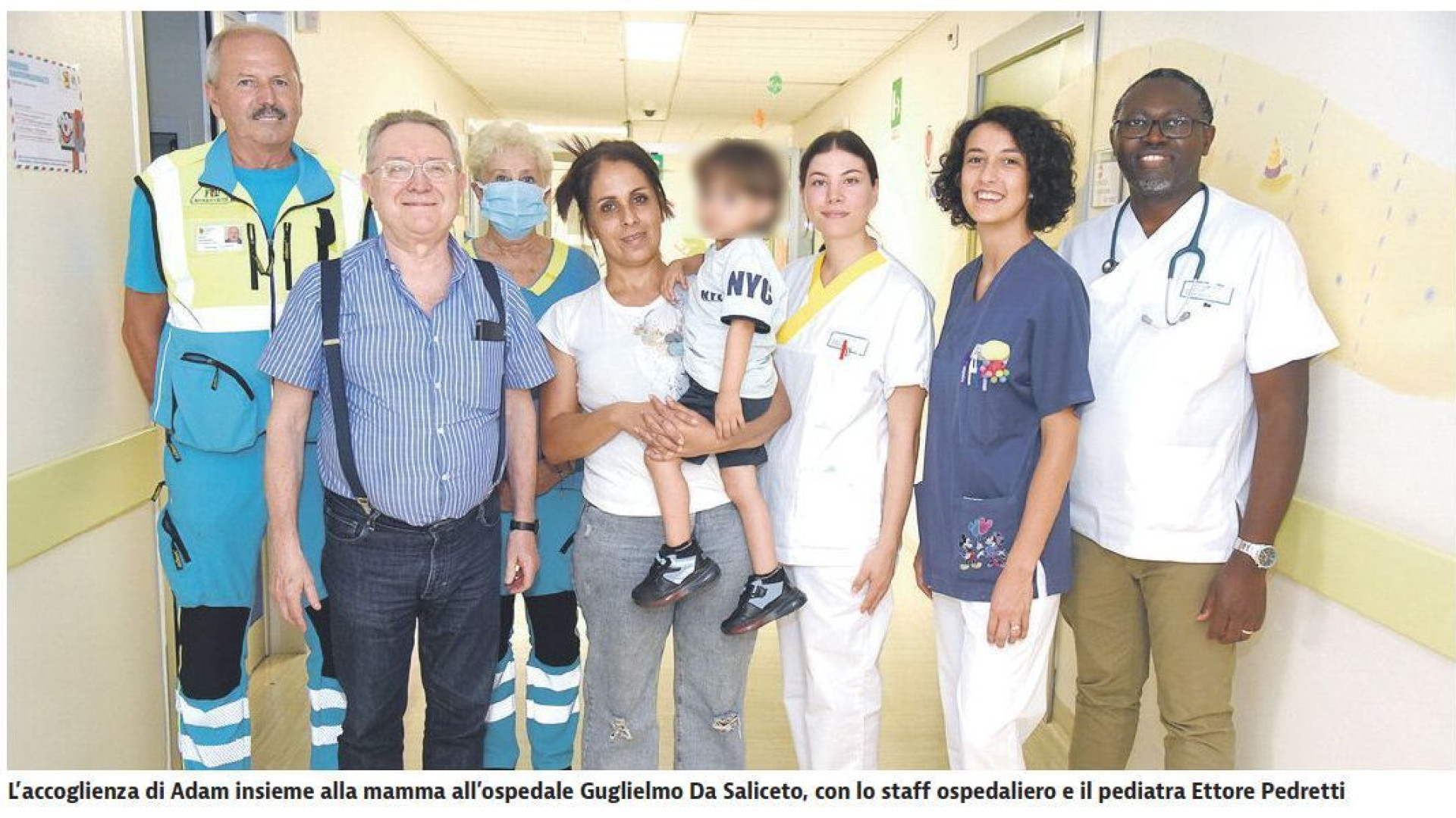 Dalla Siria a Piacenza. Primo passo per il piccolo Adam per vincere una cardiopatia rara