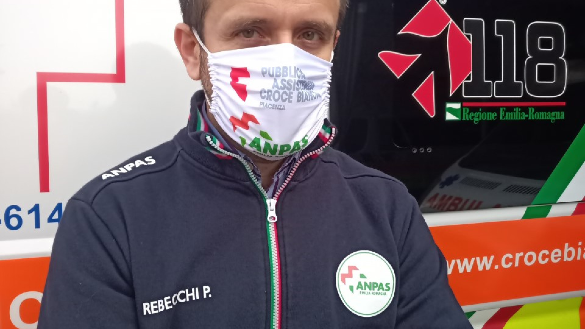 Premio alla Bontà a Paolo Rebecchi, coordinatore provinciale Anpas