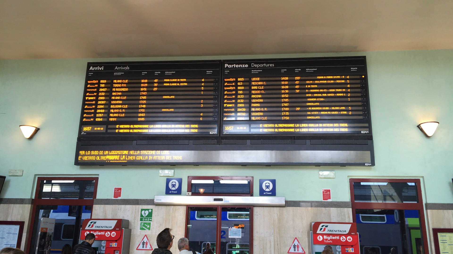 Nessun treno diretto Piacenza-Genova. "Nodo ferroviario depotenziato"