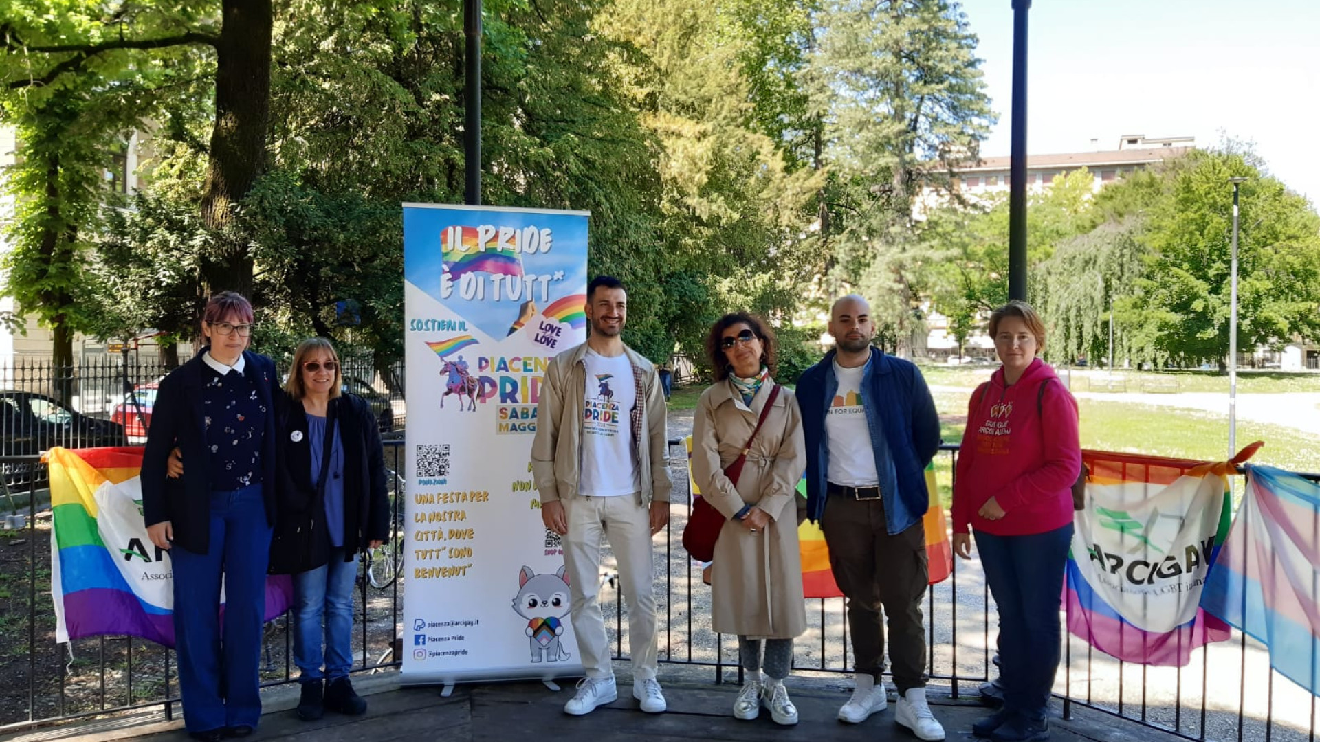Piacenza Pride il 27 maggio, ecco il percorso del corteo. Tra gli ospiti Luxuria e Zan