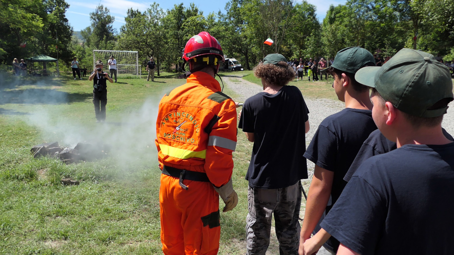 Incendio e feriti: simulazione di emergenza al Campo scuola degli alpini