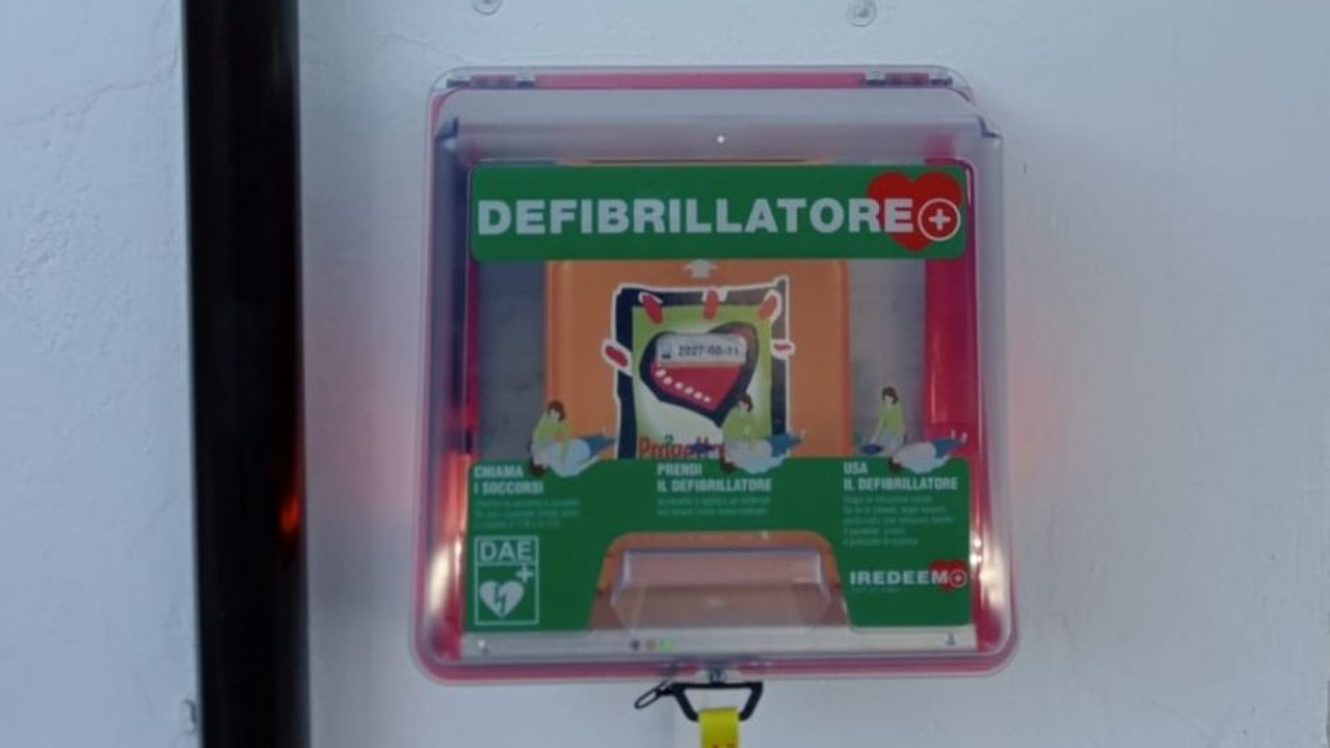 Lugagnano, arresto cardiaco mentre è al bar: volontario lo salva con il defibrillatore