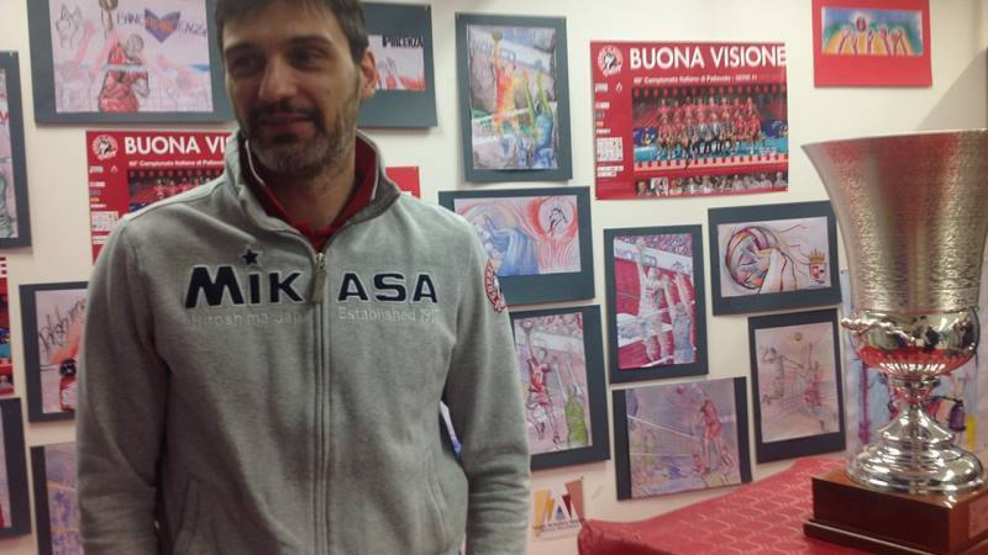Samuele Papi in scadenza di contratto:"Incerto il futuro in biancorosso"
