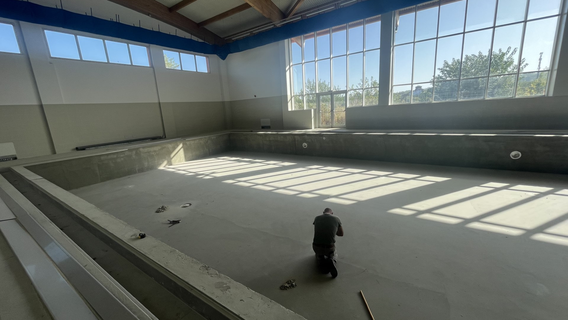 Piscina coperta di Rivergaro, scatta il conto alla rovescia: 60 giorni per finire il cantiere