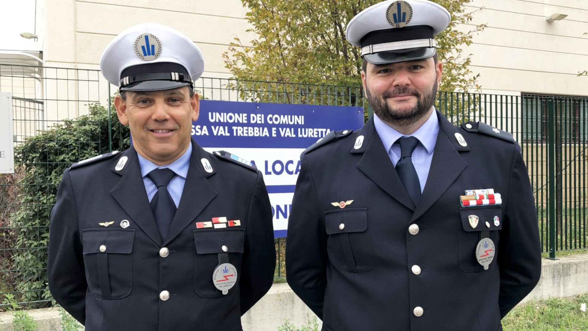 Grilli e Martini,  due nuove forze per la polizia Unione Bassa Valtrebbia e Valluretta