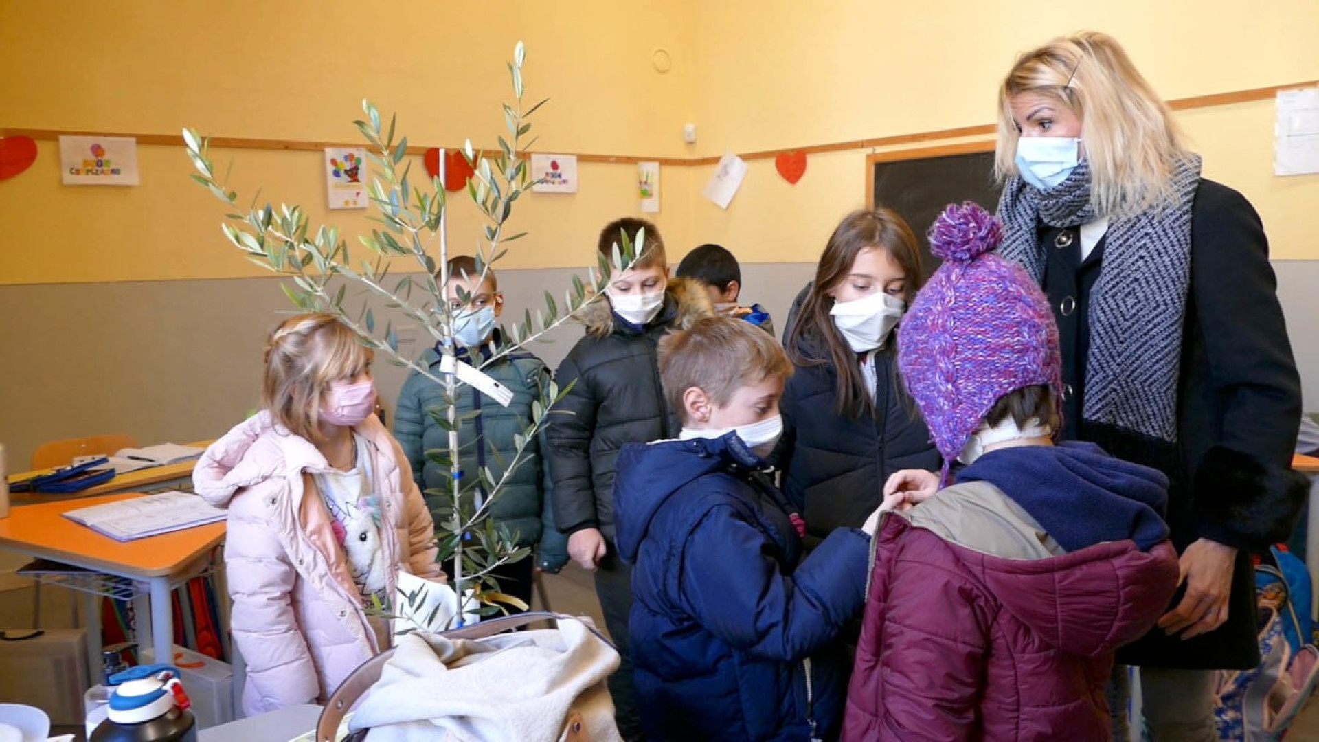Ad Alta Val Tidone 13 nuove piante per i bambini delle scuole
