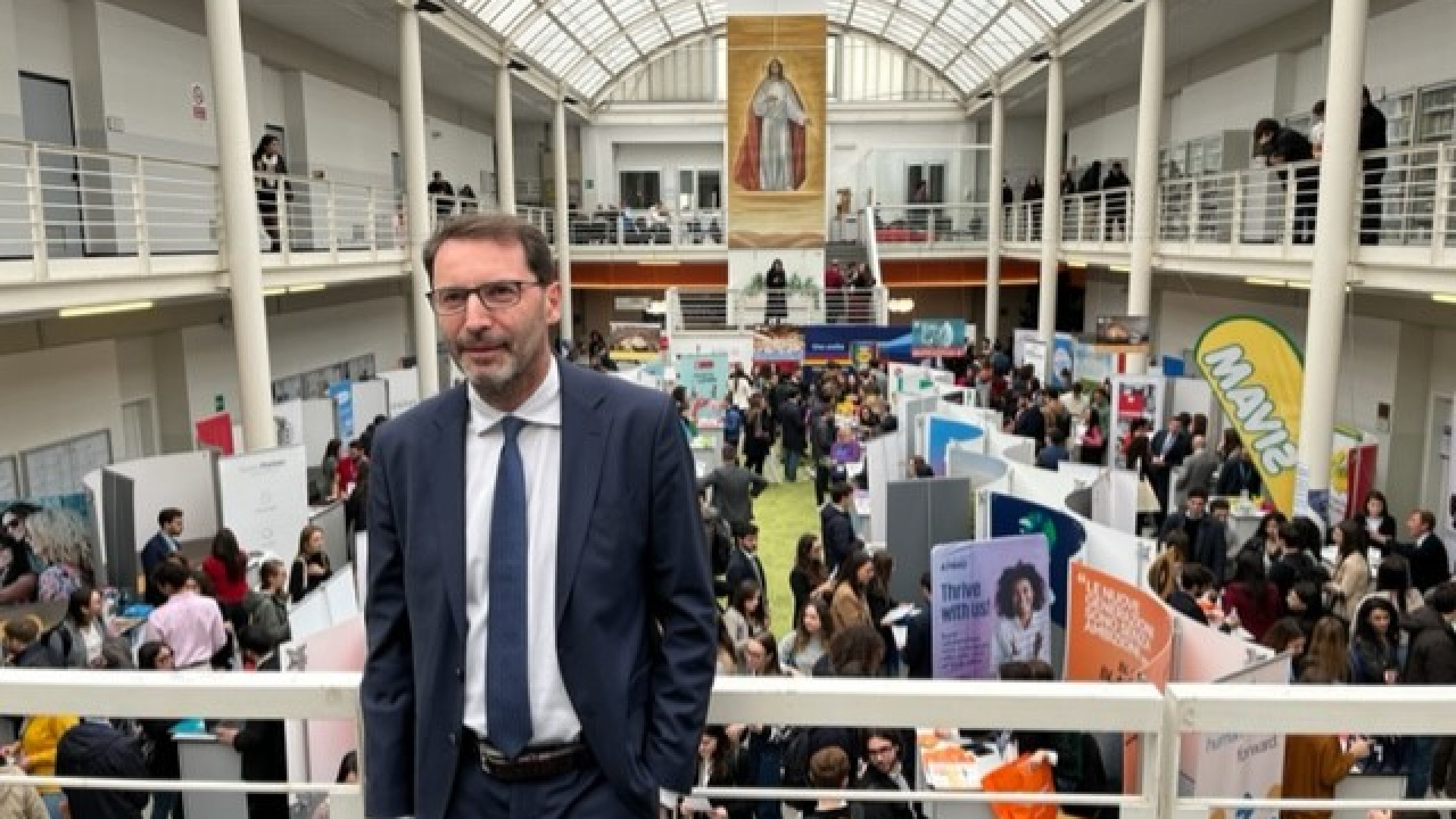 Alla Cattolica è tornato in presenza il Career day: oltre 120 le aziende tra gli studenti