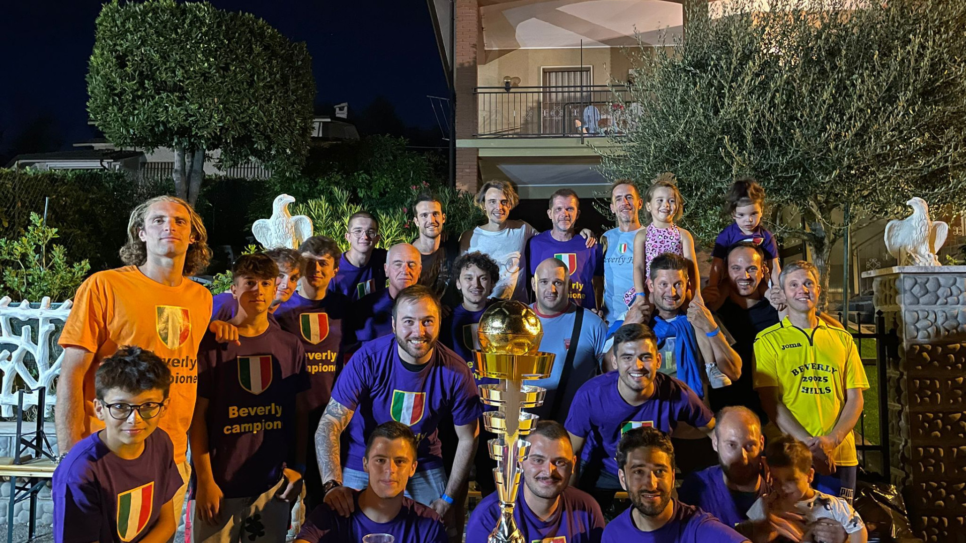 Gropparello, un quartiere in festa per celebrare la vittoria al torneo dei rioni del Beverly