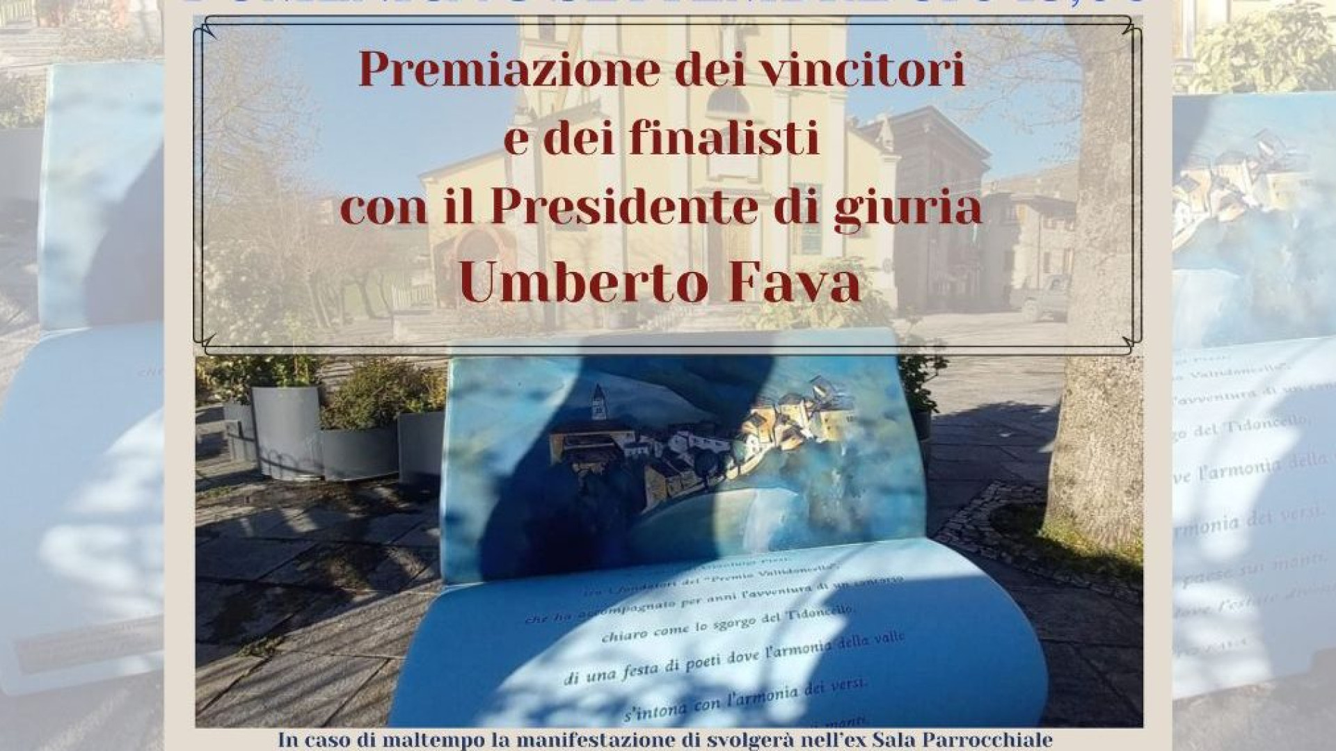 Oltre 100 poesie in lizza per il 36° Premio Valtidoncello. Domenica le premiazioni