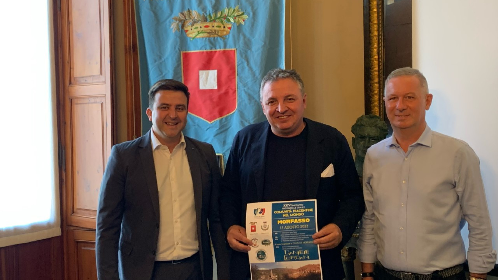 A Morfasso la festa dei piacentini nel mondo. Tra i premiati il generale Casali