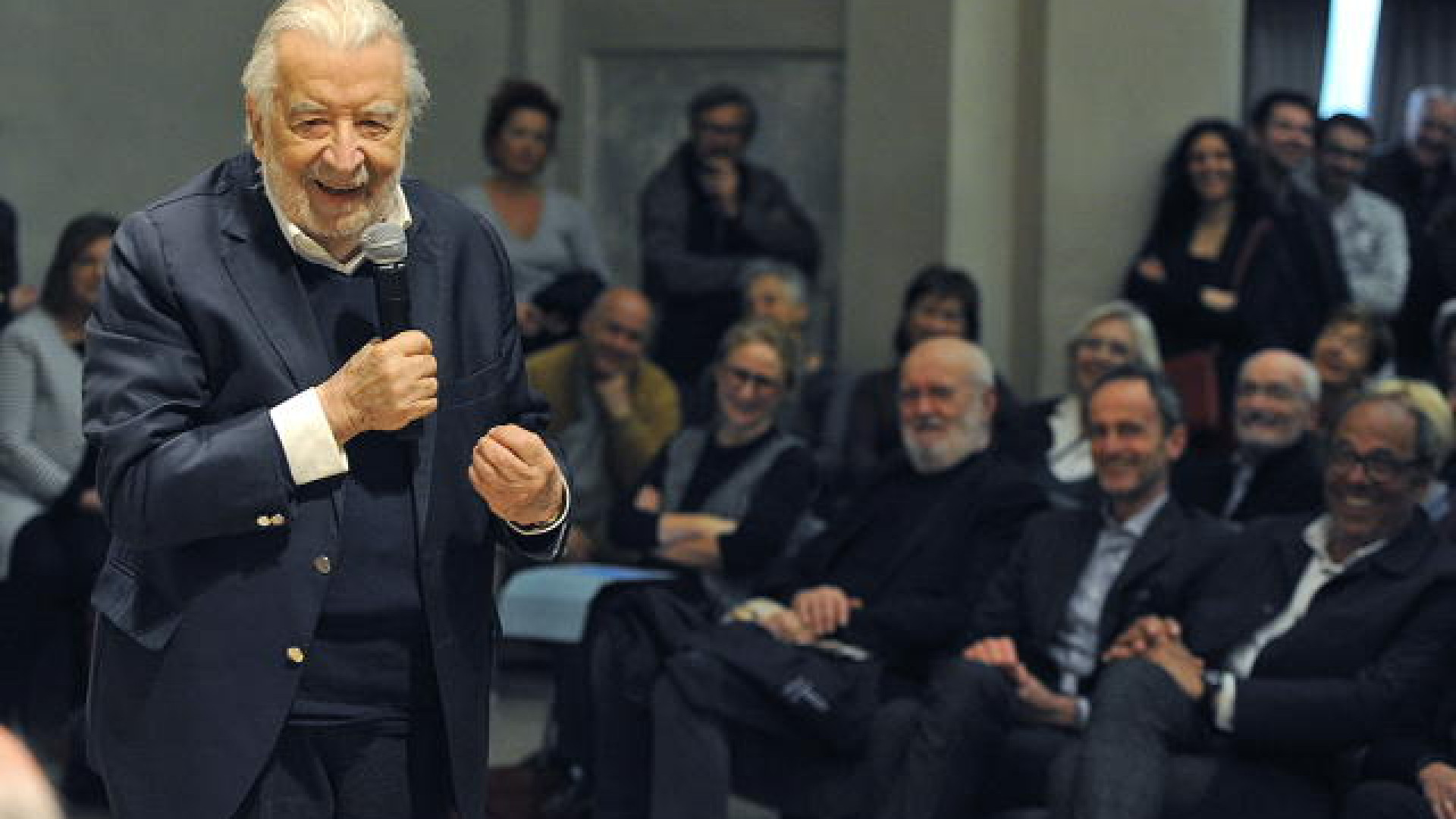 Il grande Pupi Avati ospite in Fondazione per "Il futuro del '68". FOTO